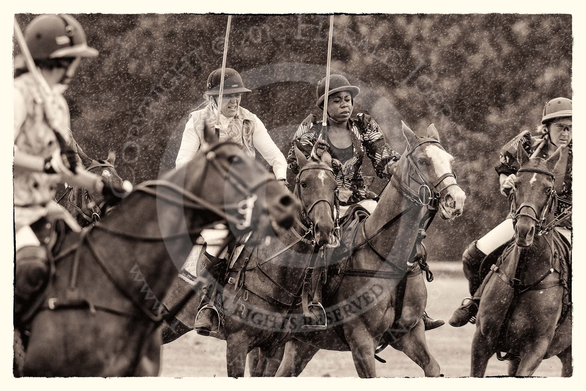 7th Heritage Polo Cup semi-finals: Uneku Atawodi from Nigeria wearing Nigerian Fashion Design DZNY, AMG PETROENERGY Polo Team..
Hurtwood Park Polo Club,
Ewhurst Green,
Surrey,
United Kingdom,
on 04 August 2012 at 14:04, image #195