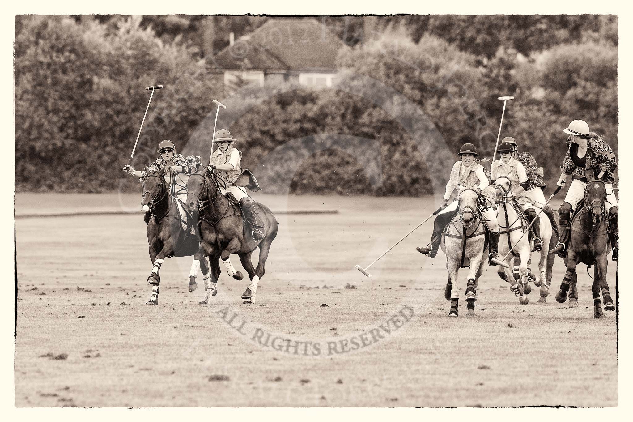 7th Heritage Polo Cup semi-finals: The Amazons of Polo POLISTAS v AMG PETROENERGY..
Hurtwood Park Polo Club,
Ewhurst Green,
Surrey,
United Kingdom,
on 04 August 2012 at 14:15, image #215