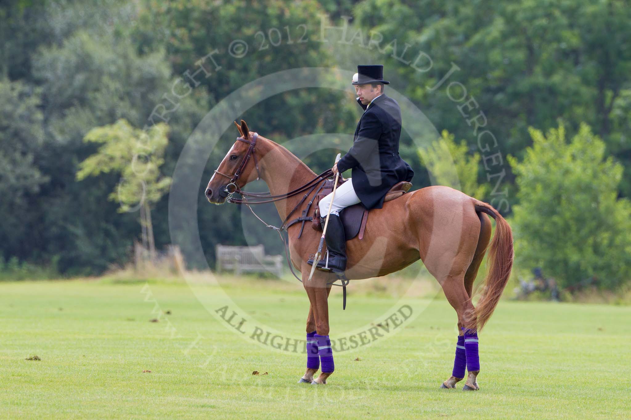 7th Heritage Polo Cup semi-finals: Umpire Gaston Devrient..
Hurtwood Park Polo Club,
Ewhurst Green,
Surrey,
United Kingdom,
on 04 August 2012 at 11:06, image #12