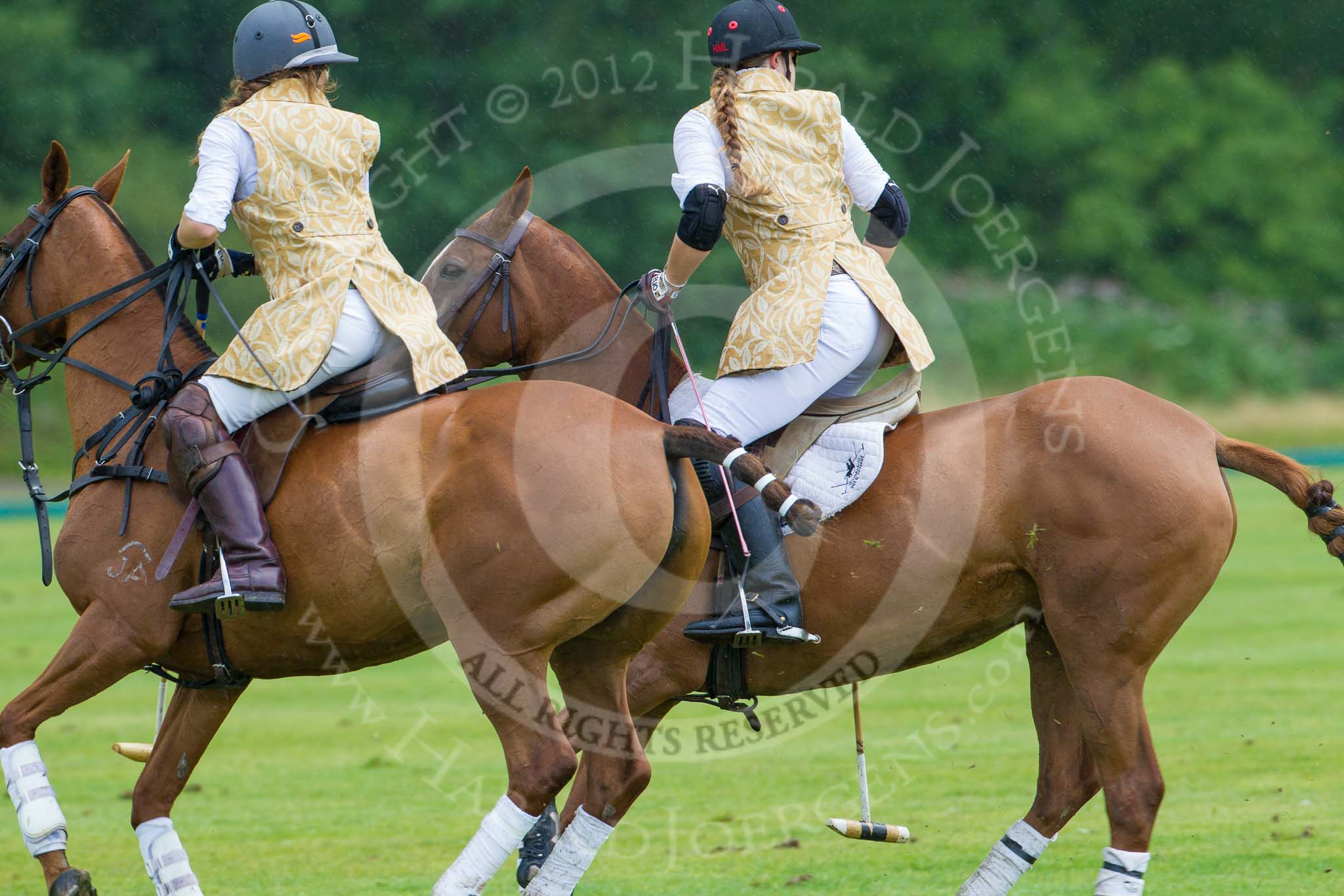 7th Heritage Polo Cup semi-finals: The Amazons of Polo sponsored by Polistas - Emma Boers and Heloise Lorentzen..
Hurtwood Park Polo Club,
Ewhurst Green,
Surrey,
United Kingdom,
on 04 August 2012 at 13:29, image #140