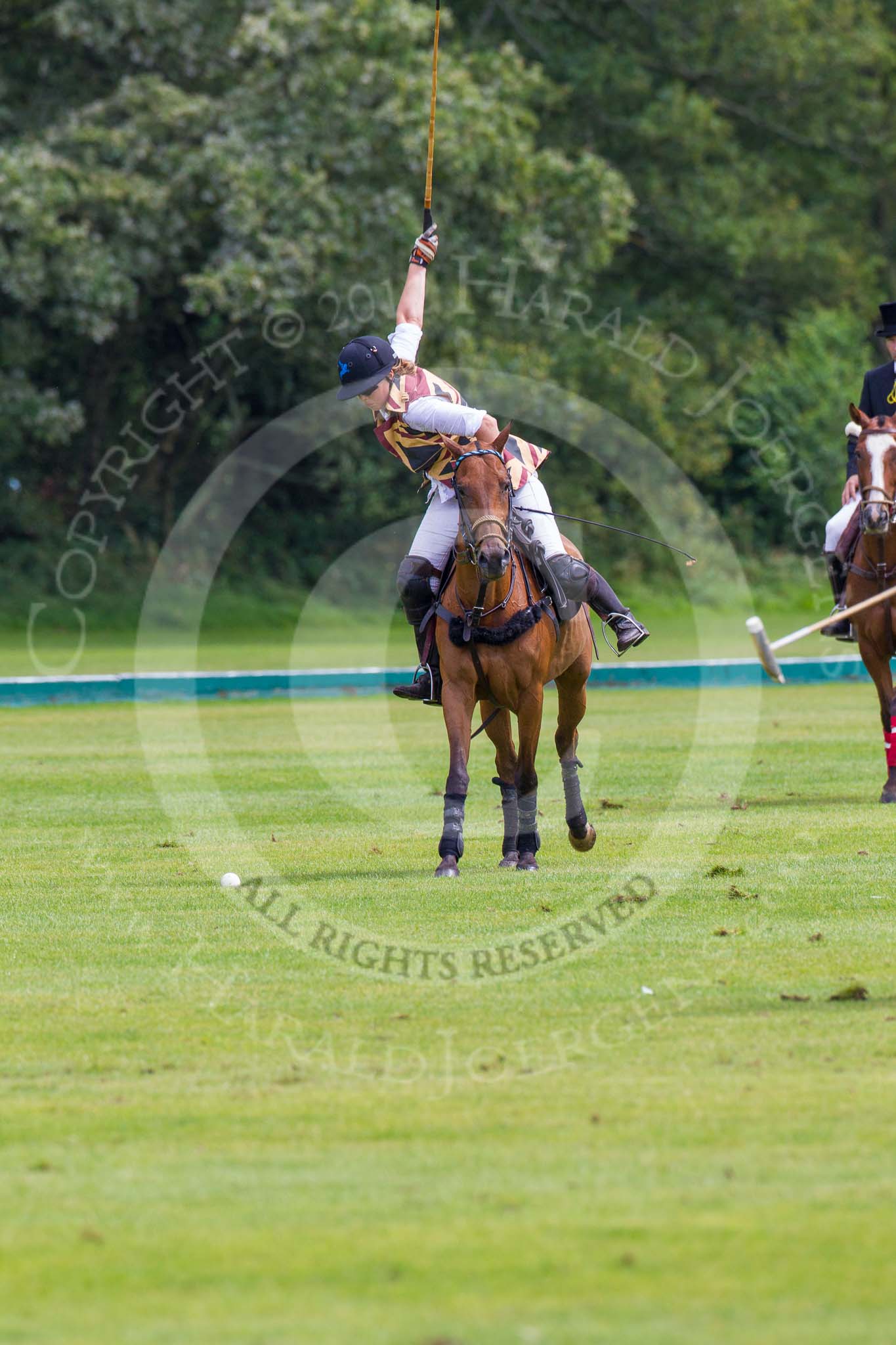 7th Heritage Polo Cup semi-finals: Penalty 4 Rosie Ross in full swing..
Hurtwood Park Polo Club,
Ewhurst Green,
Surrey,
United Kingdom,
on 04 August 2012 at 13:30, image #141