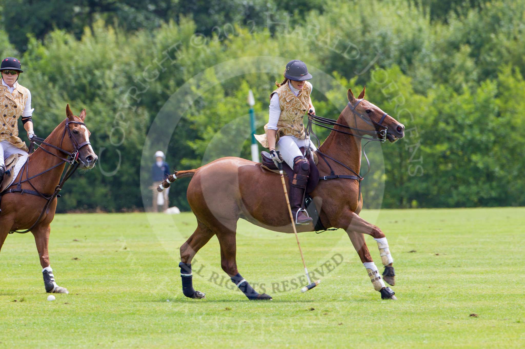 7th Heritage Polo Cup semi-finals: Sheena Robertson joined the Amazons of Polo Team sponsored by Polistas..
Hurtwood Park Polo Club,
Ewhurst Green,
Surrey,
United Kingdom,
on 04 August 2012 at 13:35, image #156