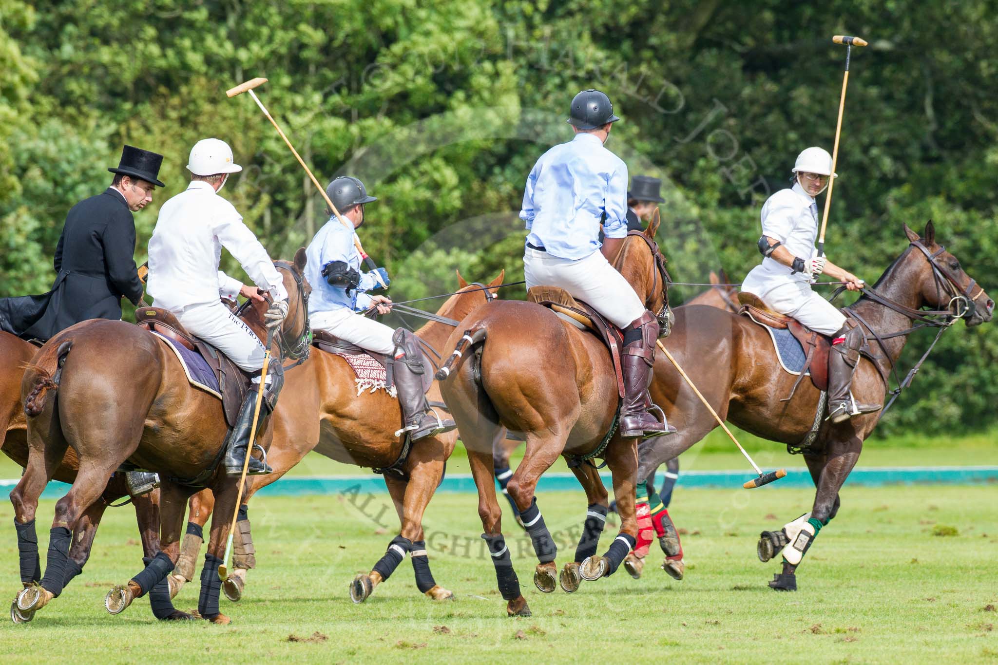 7th Heritage Polo Cup semi-finals: Back to centre..
Hurtwood Park Polo Club,
Ewhurst Green,
Surrey,
United Kingdom,
on 04 August 2012 at 16:13, image #316