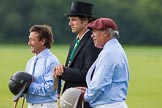 7th Heritage Polo Cup semi-finals: Sebastia Funes - Umpire Guy Higginson - Mariano Darritchon, La Mariposa Argentina Polo Team..
Hurtwood Park Polo Club,
Ewhurst Green,
Surrey,
United Kingdom,
on 04 August 2012 at 15:27, image #235