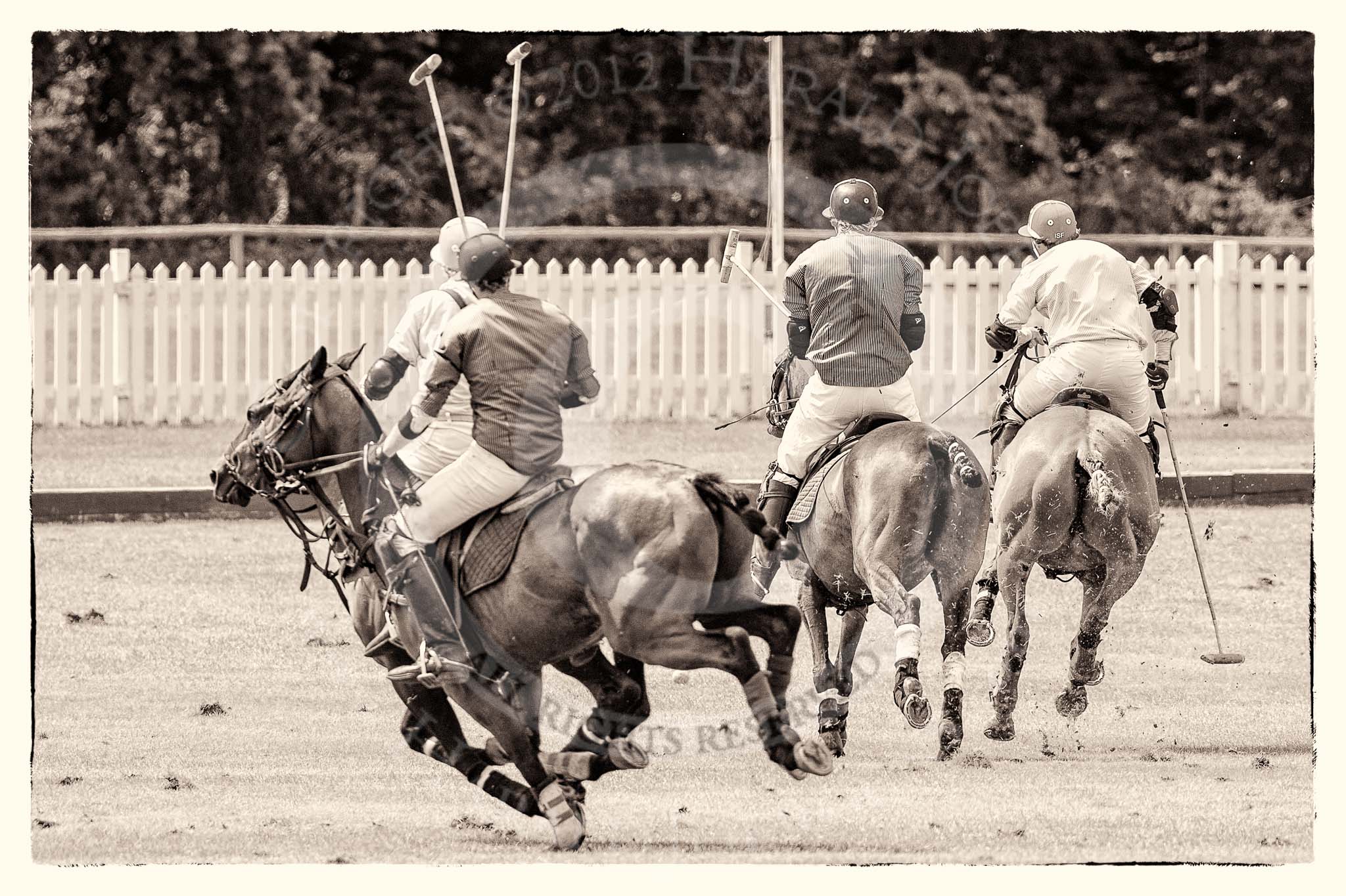 7th Heritage Polo Cup finals: La Mariposa Sebastian Funes chasing the ball..
Hurtwood Park Polo Club,
Ewhurst Green,
Surrey,
United Kingdom,
on 05 August 2012 at 13:35, image #29