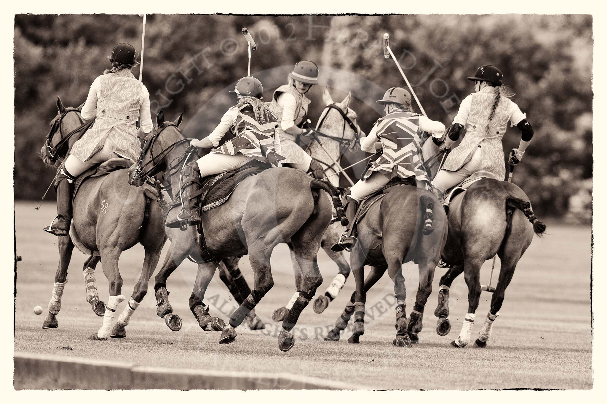 7th Heritage Polo Cup finals: The Amazons of Polo v The Ladies of the British Empire..
Hurtwood Park Polo Club,
Ewhurst Green,
Surrey,
United Kingdom,
on 05 August 2012 at 15:15, image #139
