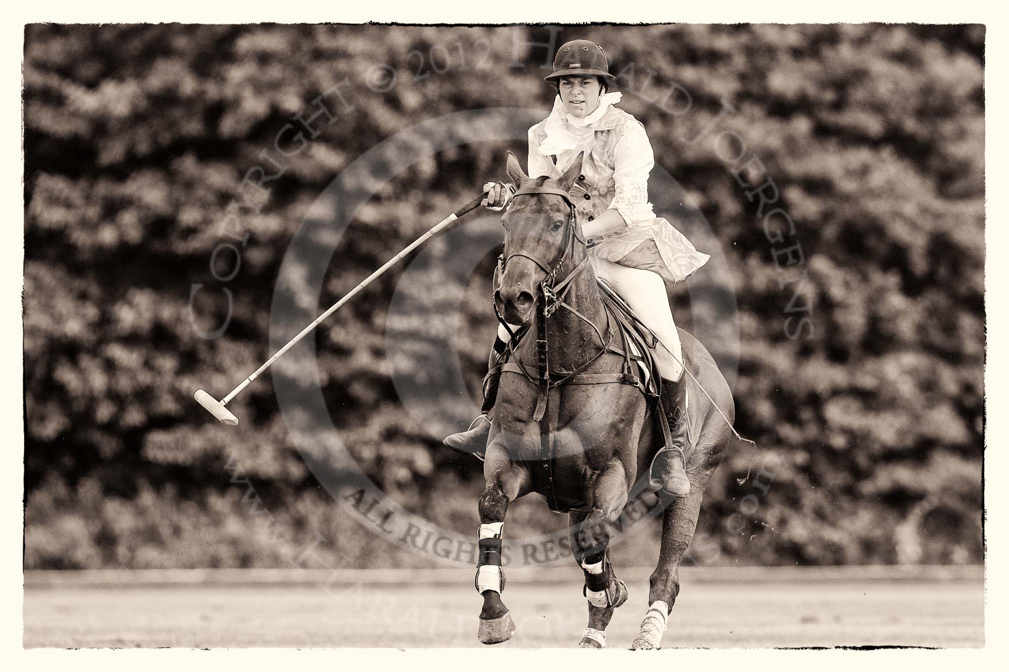 7th Heritage Polo Cup finals: The Amazons of Polo sponsored by Polistas - Barbara P Zingg..
Hurtwood Park Polo Club,
Ewhurst Green,
Surrey,
United Kingdom,
on 05 August 2012 at 15:16, image #146