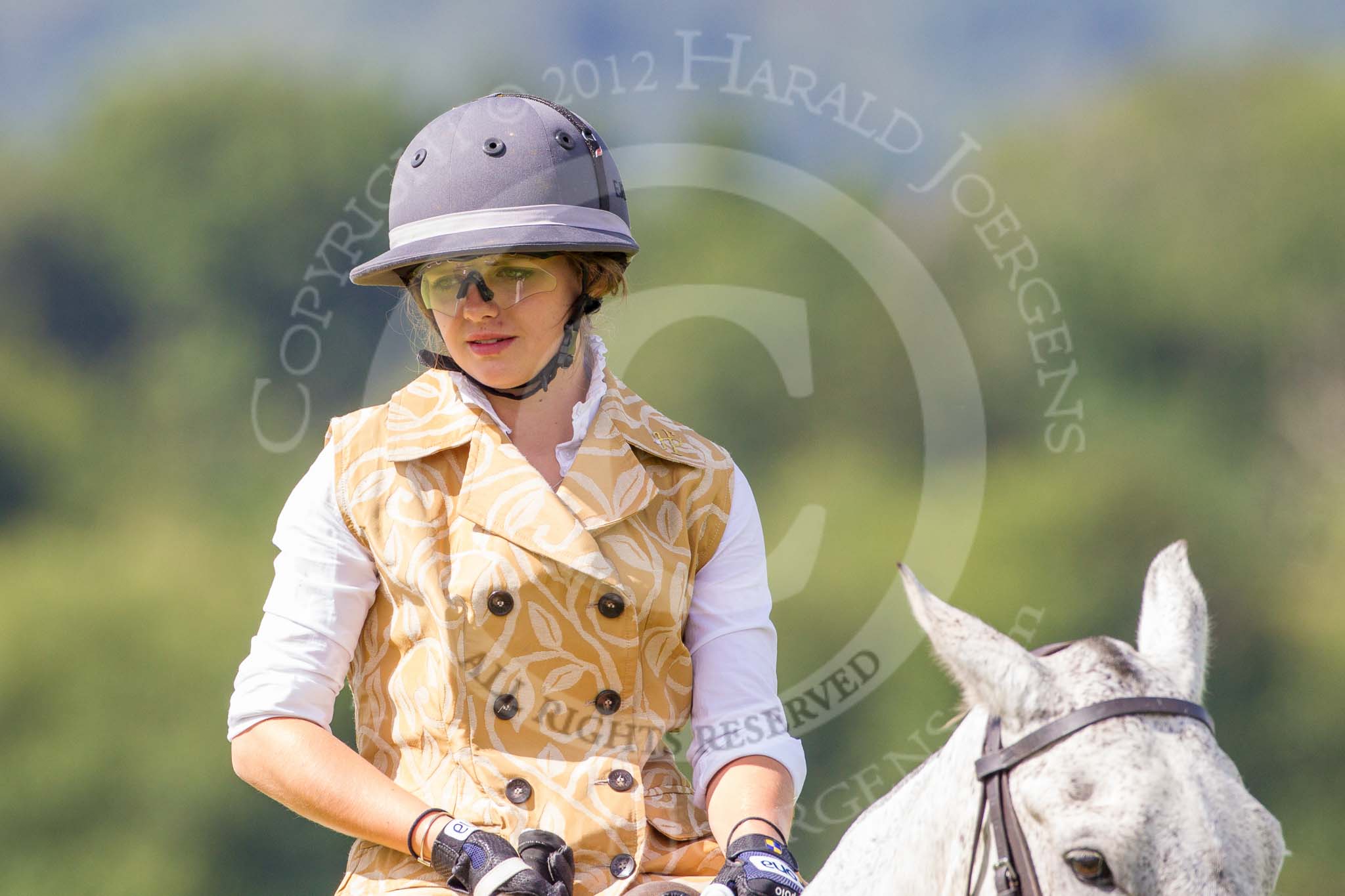 7th Heritage Polo Cup finals: Emma Boers, The Amazons of Polo Team sponsored by Polistas..
Hurtwood Park Polo Club,
Ewhurst Green,
Surrey,
United Kingdom,
on 05 August 2012 at 15:05, image #122