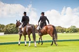 7th Heritage Polo Cup finals: Umpires Oli Hipwood & Guy Higginson in Tails, Top Hat and T.M. Lewin Luxury Shirt..
Hurtwood Park Polo Club,
Ewhurst Green,
Surrey,
United Kingdom,
on 05 August 2012 at 13:13, image #9