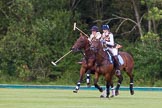 7th Heritage Polo Cup finals: Leigh Fisher being ridden off by Barbara P Zingg..
Hurtwood Park Polo Club,
Ewhurst Green,
Surrey,
United Kingdom,
on 05 August 2012 at 15:15, image #134