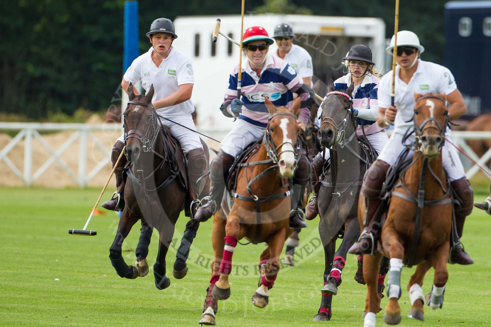 Photo 1209161114231D45325HaraldJoergens DBPC Polo in the Park 2012: Rated #3, Alex Vent, JCS #4, Sebastian Funes, Rated #4, Johnny Moreland-Lynn, JCS #3, Emma Nicolson, and rated #2, Tariq Dag Khan..
Dallas Burston Polo Club,
Stoneythorpe Estate,
Southam,
Warwickshire,
United Kingdom,
on 16 September 2012 at 11:14, image #78
