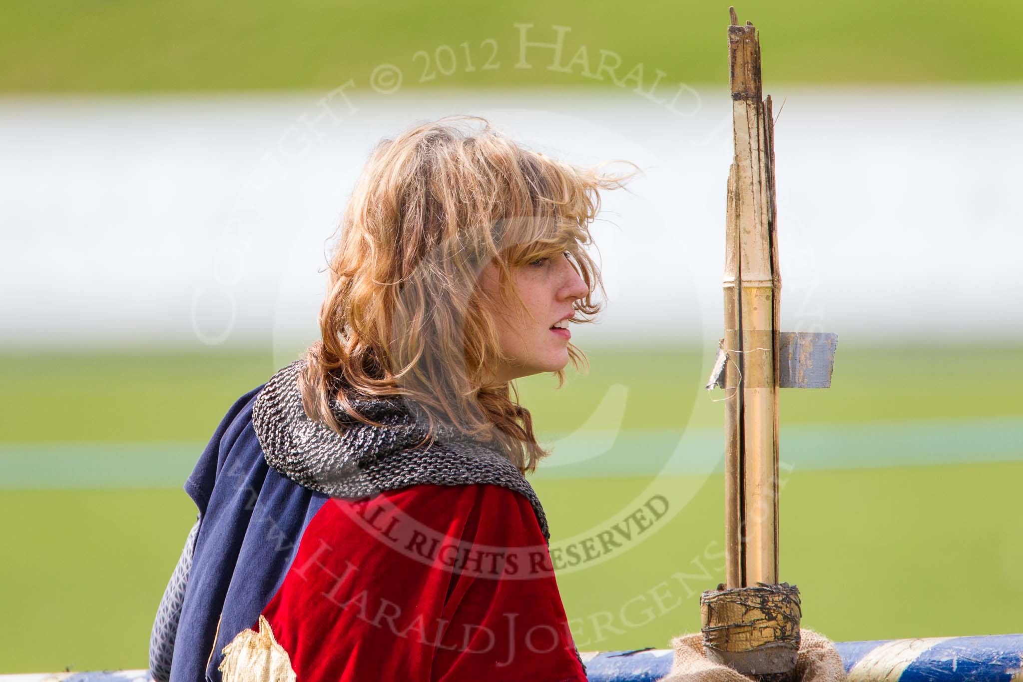 DBPC Polo in the Park 2012: The Knights of Middle England - preparations for the Jousting display..
Dallas Burston Polo Club,
Stoneythorpe Estate,
Southam,
Warwickshire,
United Kingdom,
on 16 September 2012 at 13:54, image #170