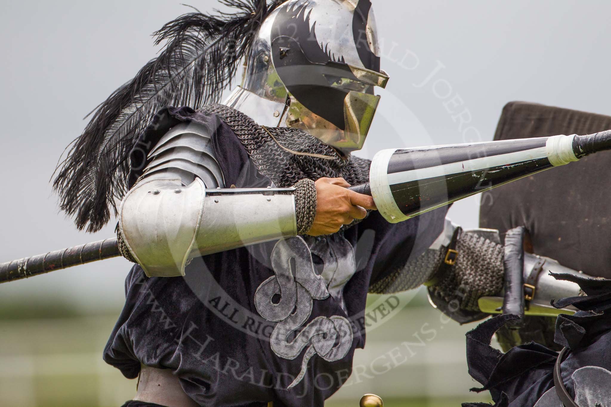 DBPC Polo in the Park 2012: The Knights of Middle England and their Jousting display..
Dallas Burston Polo Club,
Stoneythorpe Estate,
Southam,
Warwickshire,
United Kingdom,
on 16 September 2012 at 14:38, image #206