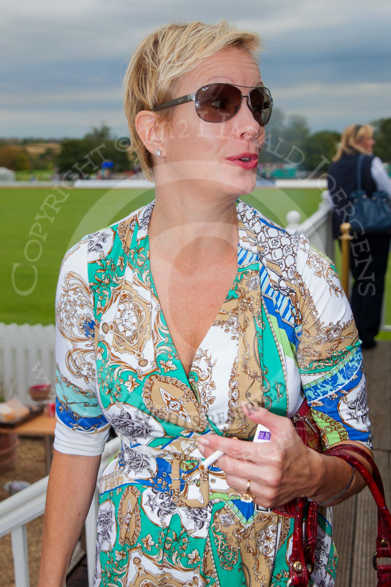 Photo 1209161541435D28264HaraldJoergensE1445 DBPC Polo in the Park 2012: Cristine Petersen, Vice President of Sotheby’s Realty International Referrals..
Dallas Burston Polo Club,
Stoneythorpe Estate,
Southam,
Warwickshire,
United Kingdom,
on 16 September 2012 at 15:41, image #240