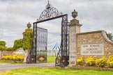 DBPC Polo in the Park 2012: The Eastern entrance to the Dallas Burston Polo Grounds and the QEII Jubilee Marquee..
Dallas Burston Polo Club,
Stoneythorpe Estate,
Southam,
Warwickshire,
United Kingdom,
on 16 September 2012 at 08:54, image #5