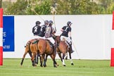 DBPC Polo in the Park 2012: Another goal for La Golondrina - #2, Paul Oberschneider, #3, Pedro Harrison, and #1, Hugo Davis, with Rigby & Rigby #2, Steve Rigby..
Dallas Burston Polo Club,
Stoneythorpe Estate,
Southam,
Warwickshire,
United Kingdom,
on 16 September 2012 at 17:38, image #289
