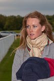 DBPC Polo in the Park 2012: Chloe Hunt, acting goal judge and daughter of Polo Manager and umpire Ian 'Ginger' Hunt..
Dallas Burston Polo Club,
Stoneythorpe Estate,
Southam,
Warwickshire,
United Kingdom,
on 16 September 2012 at 17:48, image #299