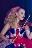 Grand Opening of the DBPC IXL Event Centre: JParmoire's Folies - violin player Rosalie Butcher..
Dallas Burston Polo Club, Stoneythorpe Estate,
Southam,
Warwickshire,
United Kingdom,
on 05 December 2013 at 20:16, image #133