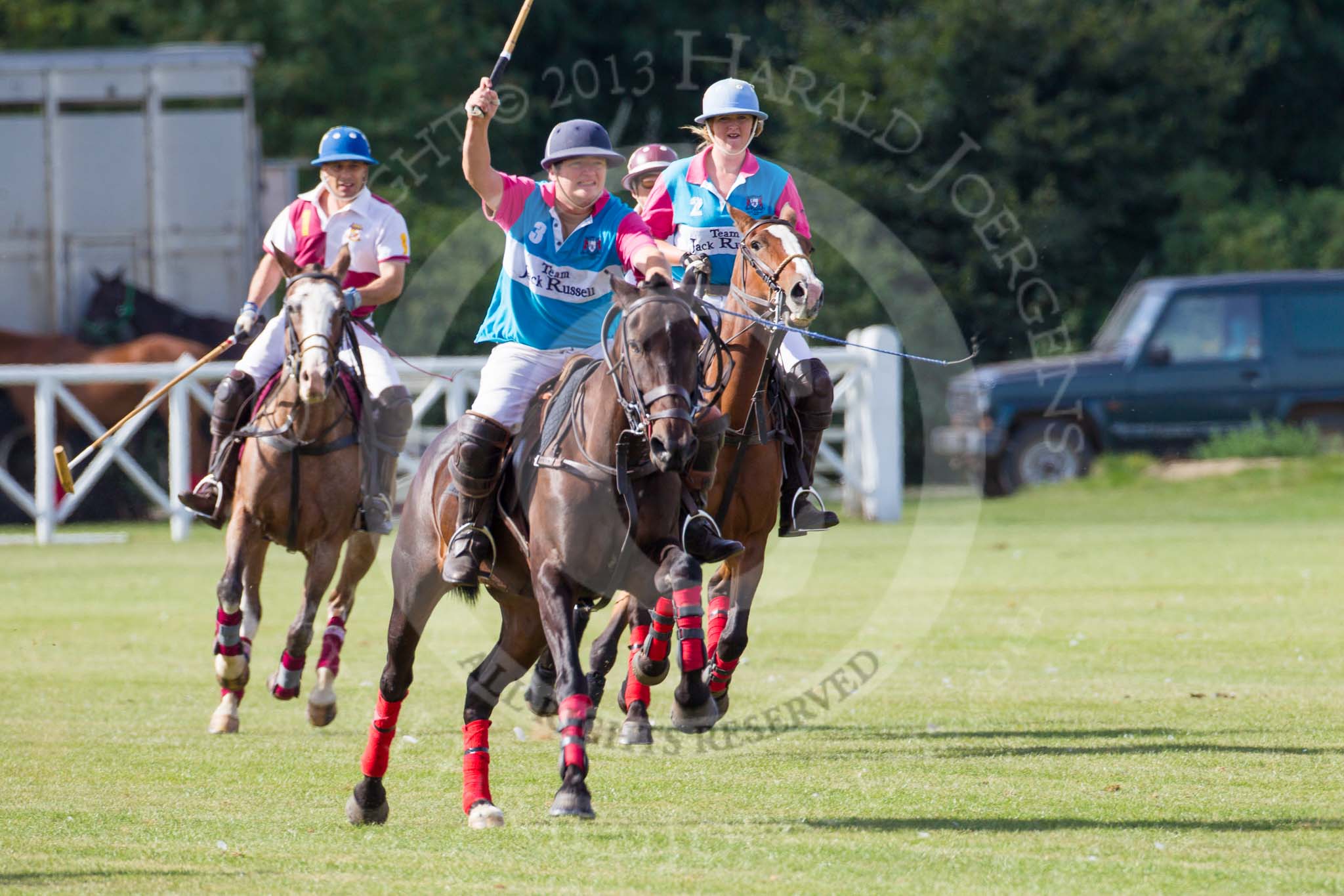 DBPC Polo in the Park 2013, Subsidiary Final Amaranther Trophy (0 Goal), Leadenham vs Kingsbridge.
Dallas Burston Polo Club, ,
Southam,
Warwickshire,
United Kingdom,
on 01 September 2013 at 10:40, image #51