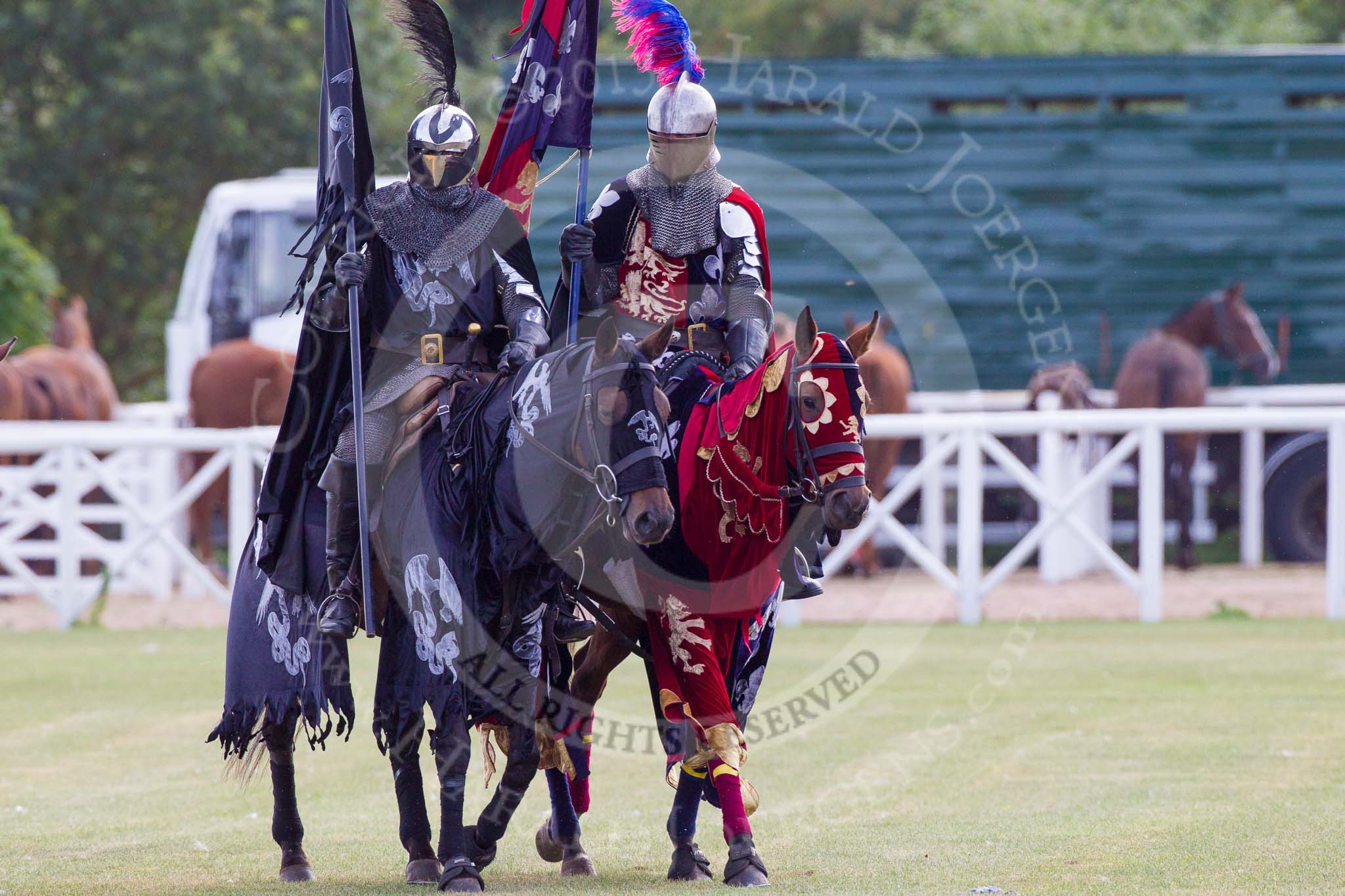 DBPC Polo in the Park 2013 - jousting display by the Knights of Middle England.
Dallas Burston Polo Club, ,
Southam,
Warwickshire,
United Kingdom,
on 01 September 2013 at 15:18, image #439