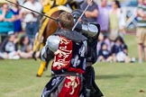 DBPC Polo in the Park 2013 - jousting display by the Knights of Middle England.
Dallas Burston Polo Club, ,
Southam,
Warwickshire,
United Kingdom,
on 01 September 2013 at 15:45, image #537