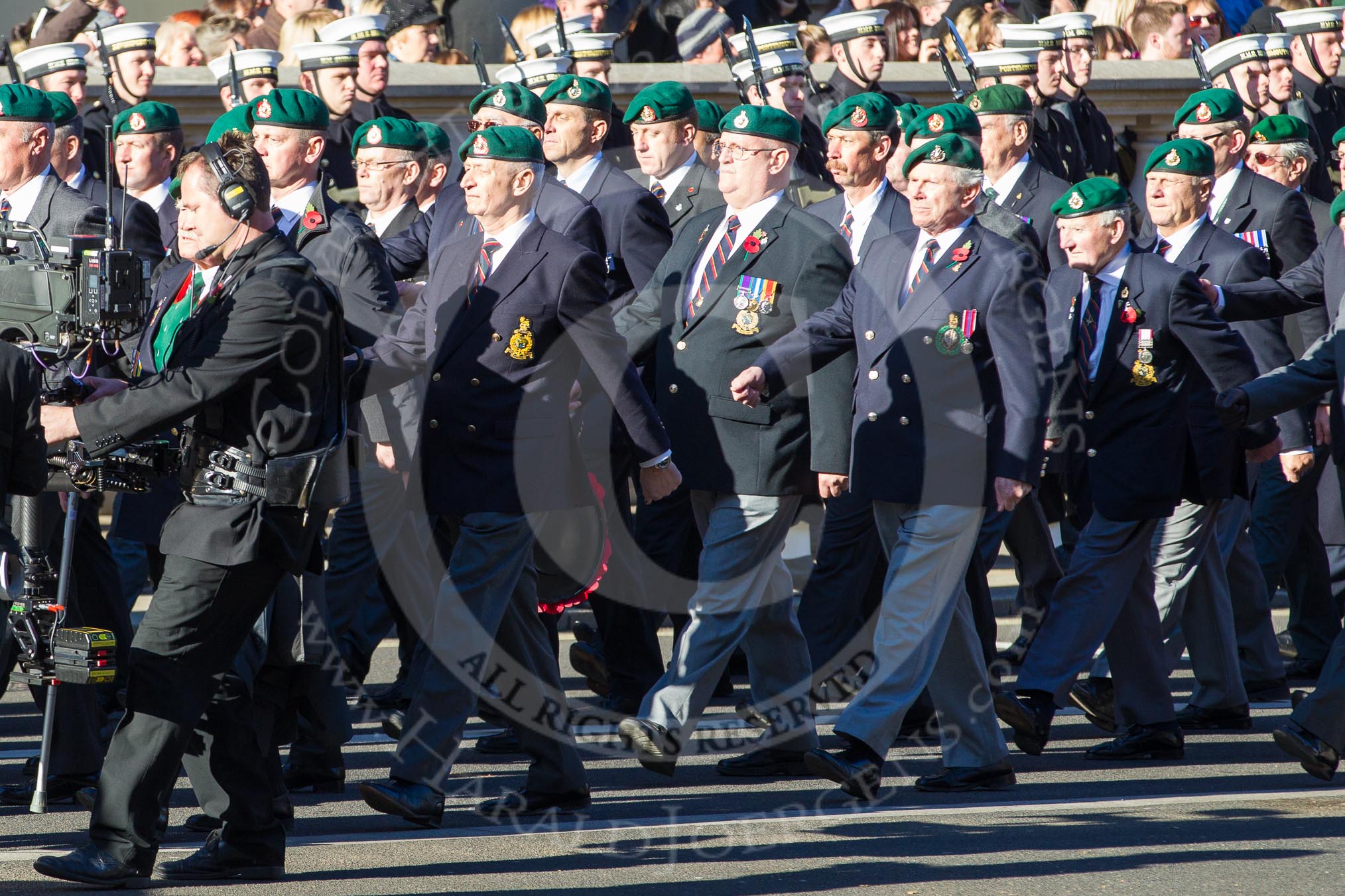 Remembrance Sunday 2012 Cenotaph March Past: Group E2 - Royal Marines Association..
Whitehall, Cenotaph,
London SW1,

United Kingdom,
on 11 November 2012 at 11:38, image #48