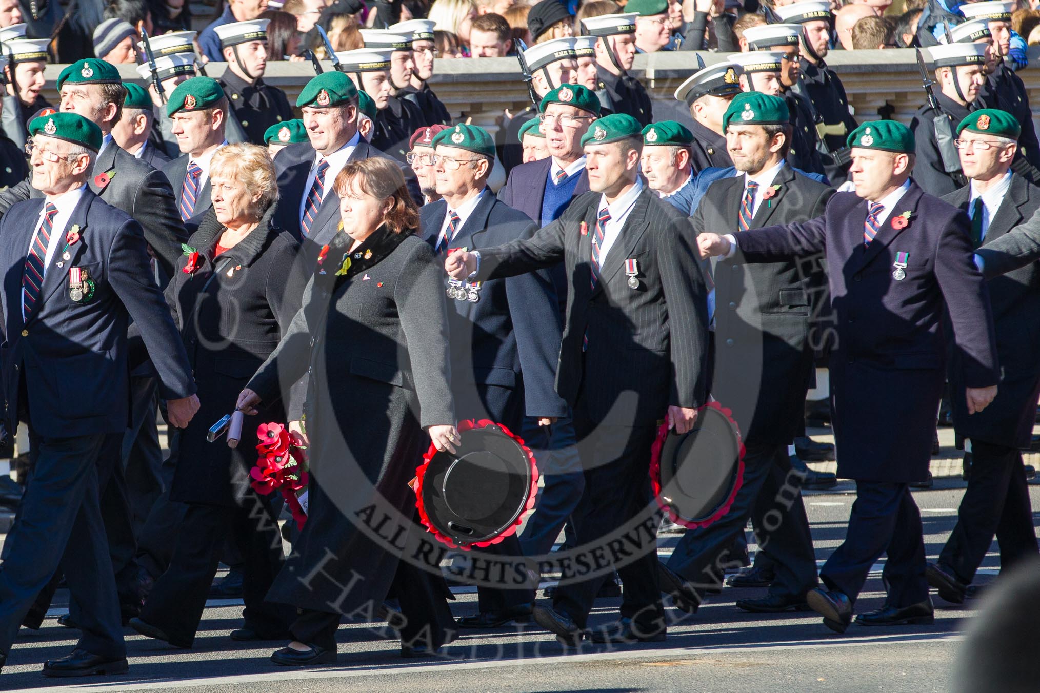 Remembrance Sunday 2012 Cenotaph March Past: Group E2 - Royal Marines Association..
Whitehall, Cenotaph,
London SW1,

United Kingdom,
on 11 November 2012 at 11:38, image #56