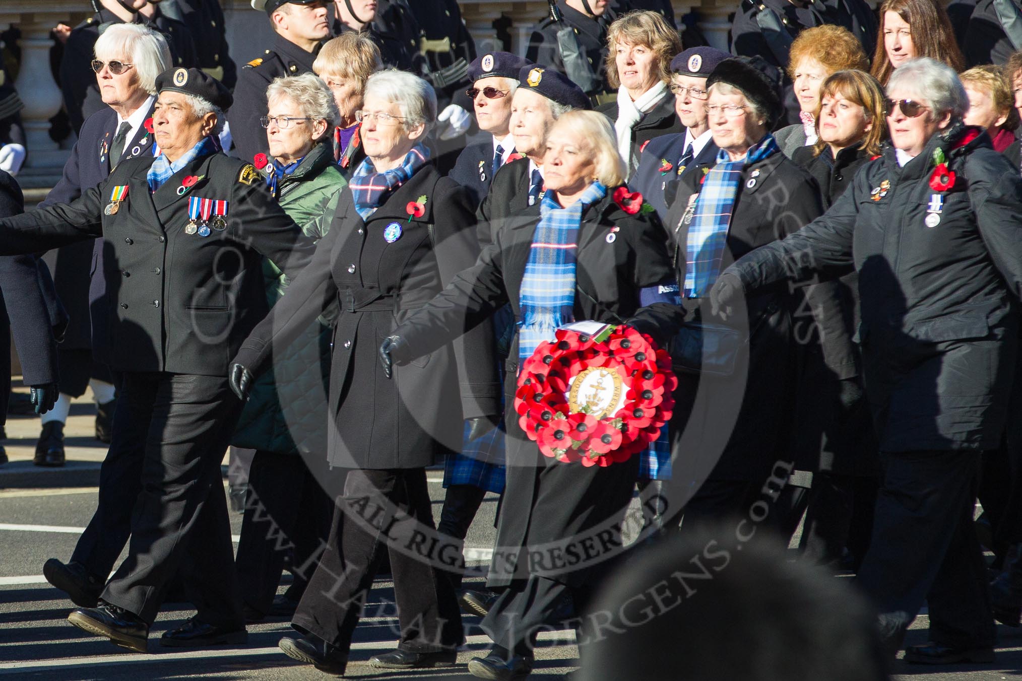 Remembrance Sunday 2012 Cenotaph March Past: Group E29 - Association of WRENS..
Whitehall, Cenotaph,
London SW1,

United Kingdom,
on 11 November 2012 at 11:41, image #203