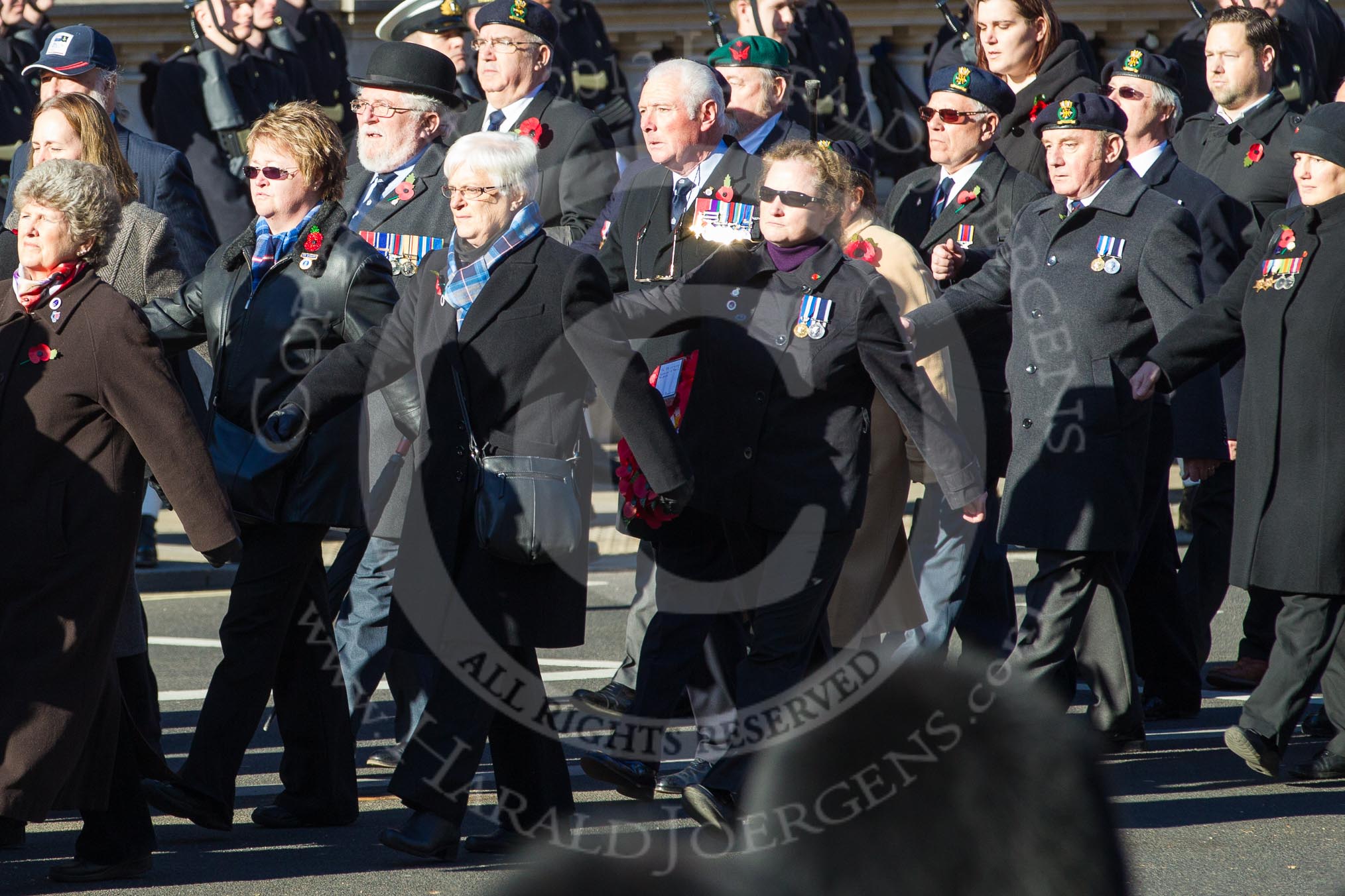 Remembrance Sunday 2012 Cenotaph March Past: Group E29 - Association of WRENS and E30 - Royal Fleet Auxiliary Association..
Whitehall, Cenotaph,
London SW1,

United Kingdom,
on 11 November 2012 at 11:41, image #218