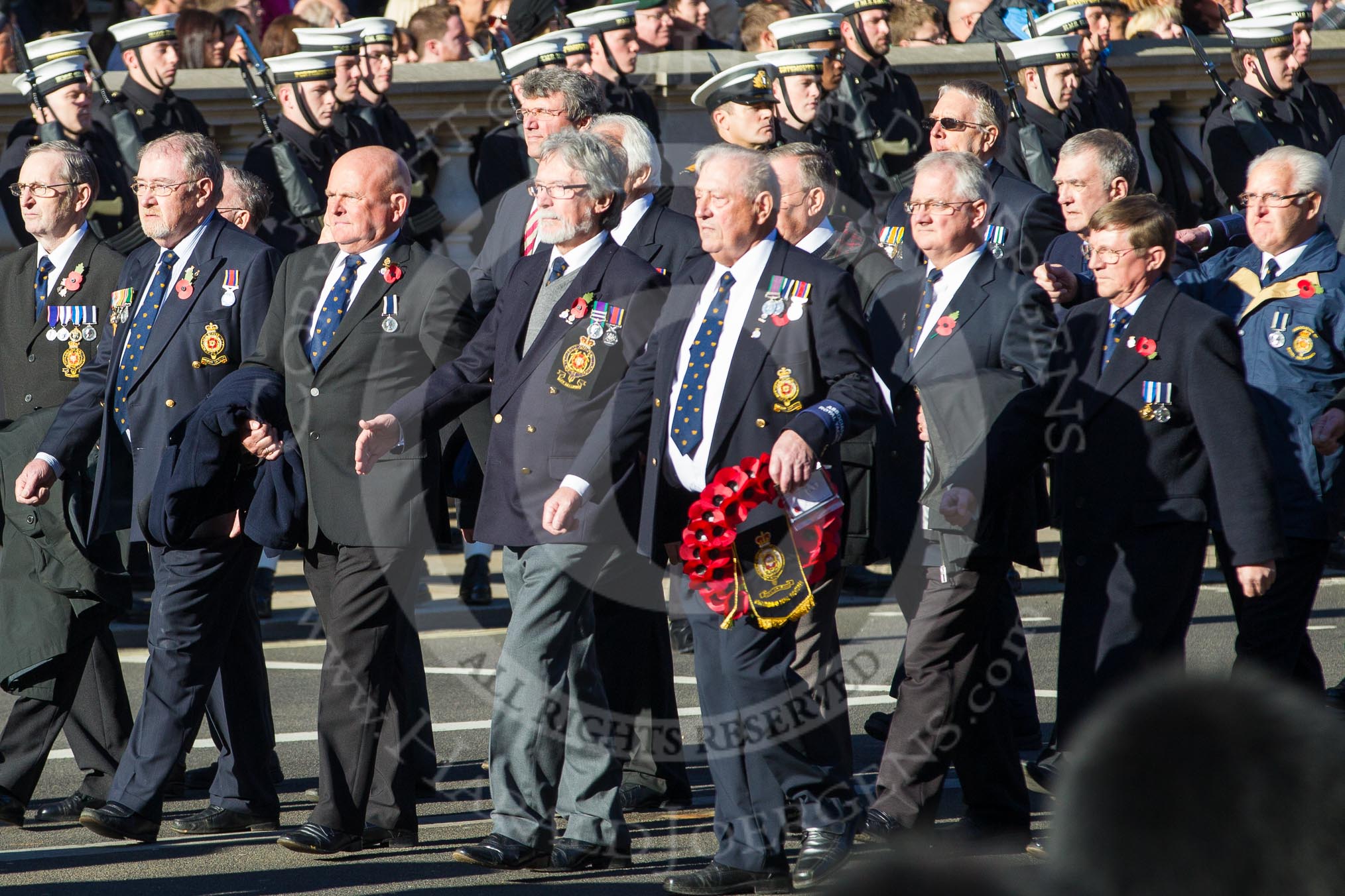 Remembrance Sunday 2012 Cenotaph March Past: Group E39 - Association of Royal Yachtsmen..
Whitehall, Cenotaph,
London SW1,

United Kingdom,
on 11 November 2012 at 11:42, image #280