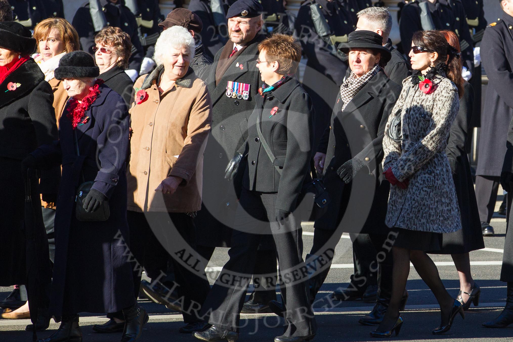 Remembrance Sunday 2012 Cenotaph March Past: Group E41 - British Limbless Ex-Service Men's Association and E42 - British Ex-Services Wheelchair Sports Association..
Whitehall, Cenotaph,
London SW1,

United Kingdom,
on 11 November 2012 at 11:43, image #319