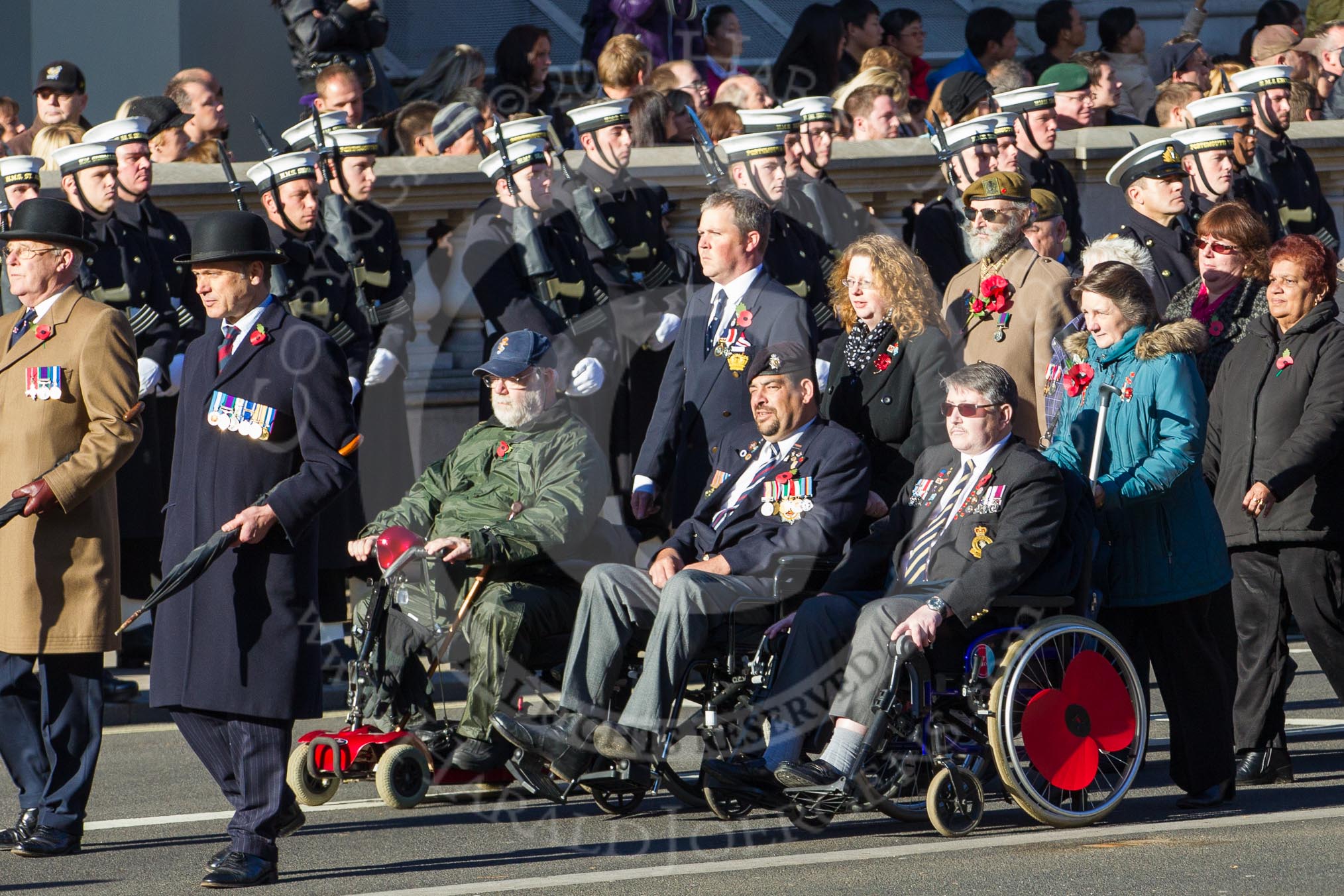 Remembrance Sunday 2012 Cenotaph March Past: Group E45 - Combat Stress..
Whitehall, Cenotaph,
London SW1,

United Kingdom,
on 11 November 2012 at 11:44, image #361