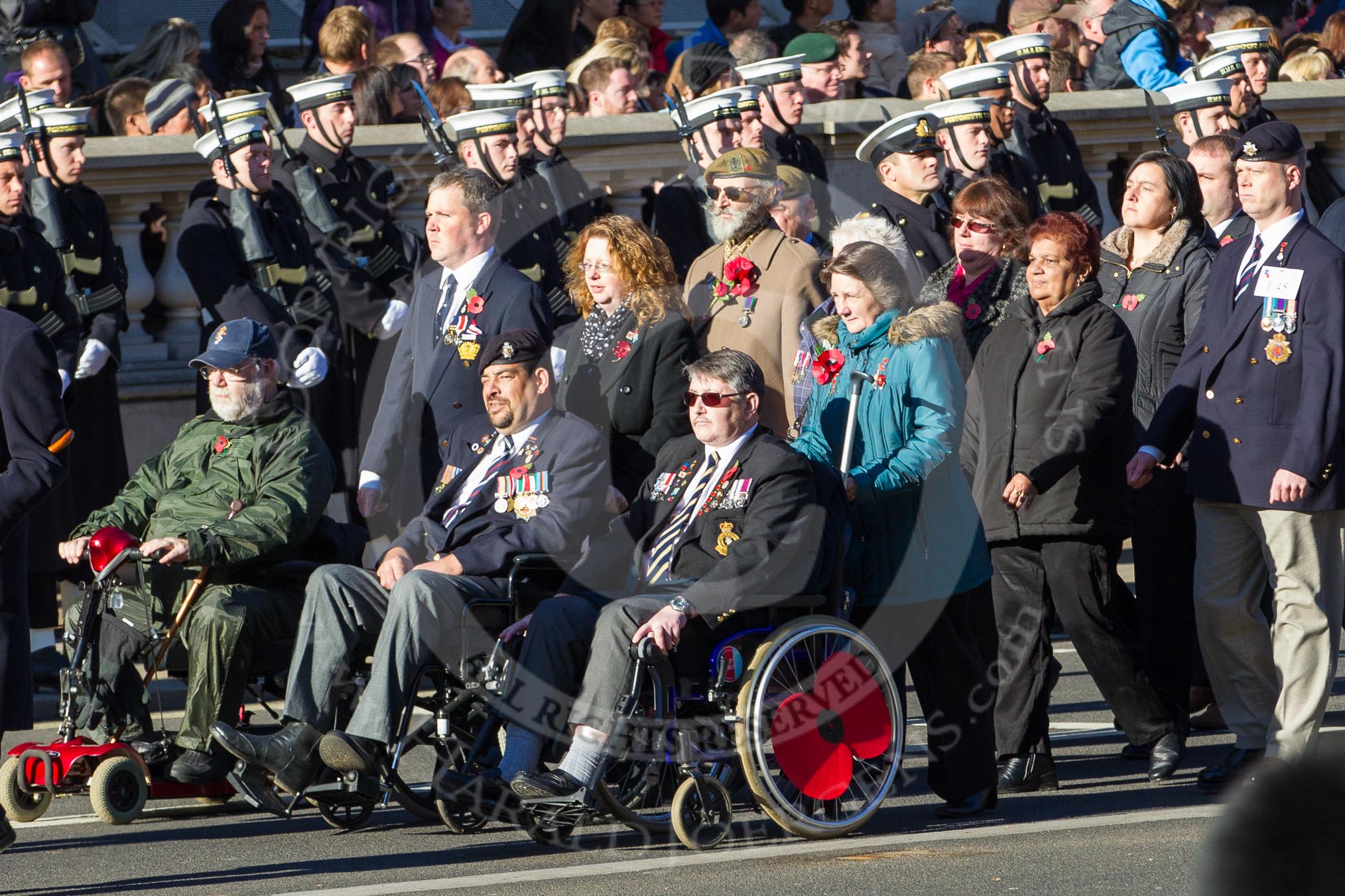 Remembrance Sunday 2012 Cenotaph March Past: Group E45 - Combat Stress..
Whitehall, Cenotaph,
London SW1,

United Kingdom,
on 11 November 2012 at 11:44, image #362