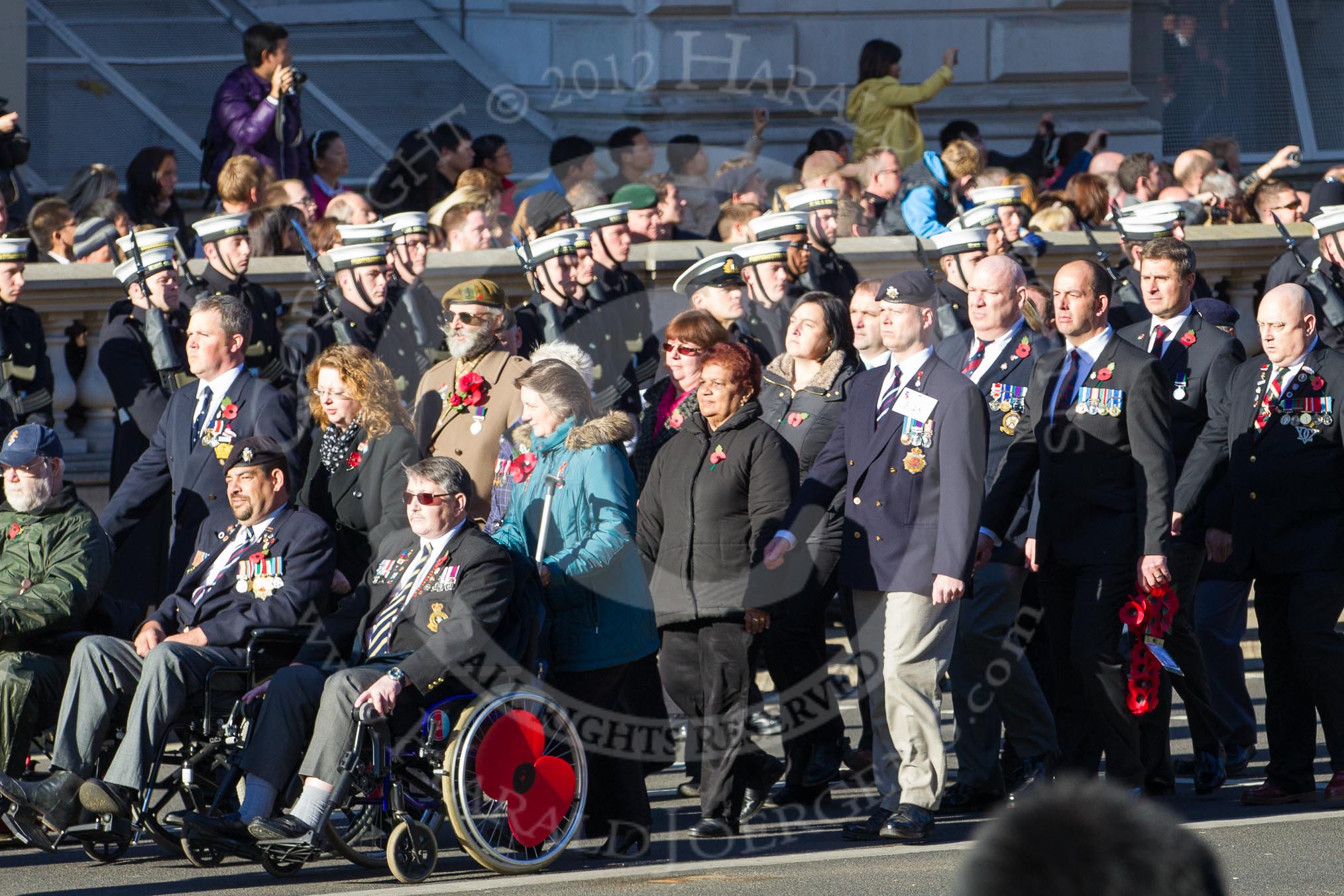 Remembrance Sunday 2012 Cenotaph March Past: Group E45 - Combat Stress..
Whitehall, Cenotaph,
London SW1,

United Kingdom,
on 11 November 2012 at 11:44, image #364