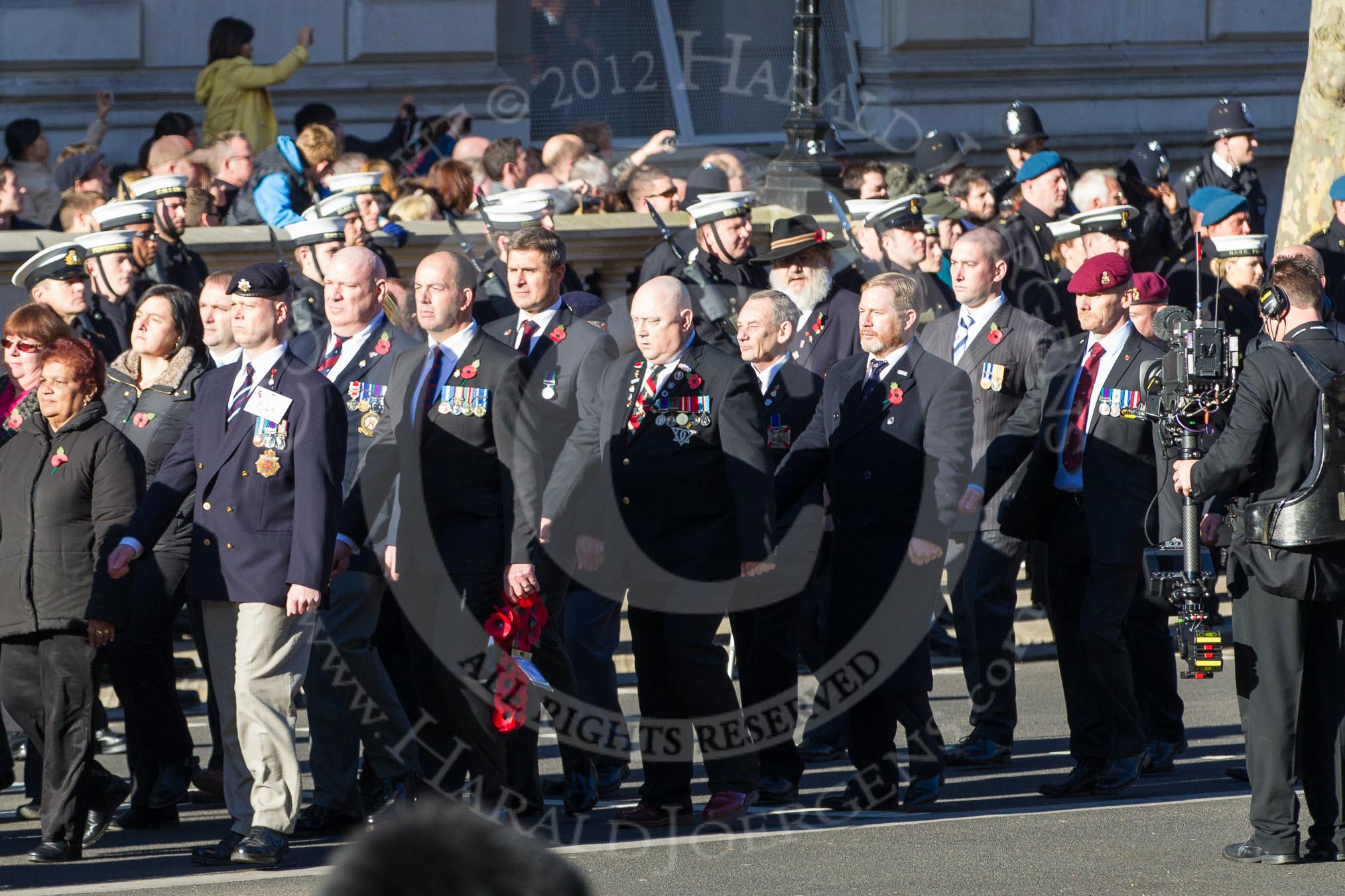 Remembrance Sunday 2012 Cenotaph March Past: Group E45 - Combat Stress..
Whitehall, Cenotaph,
London SW1,

United Kingdom,
on 11 November 2012 at 11:44, image #365