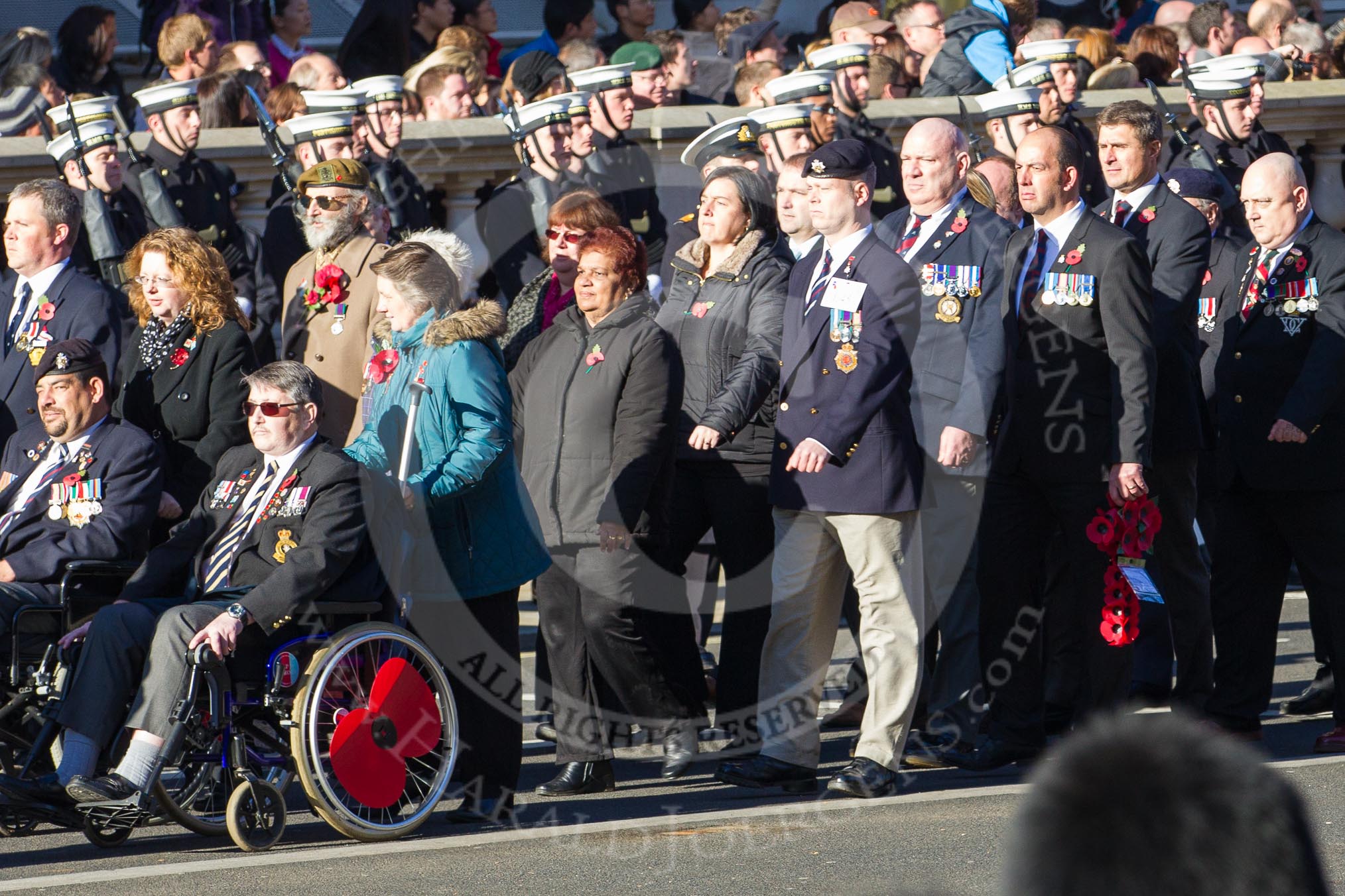 Remembrance Sunday 2012 Cenotaph March Past: Group E45 - Combat Stress..
Whitehall, Cenotaph,
London SW1,

United Kingdom,
on 11 November 2012 at 11:44, image #366