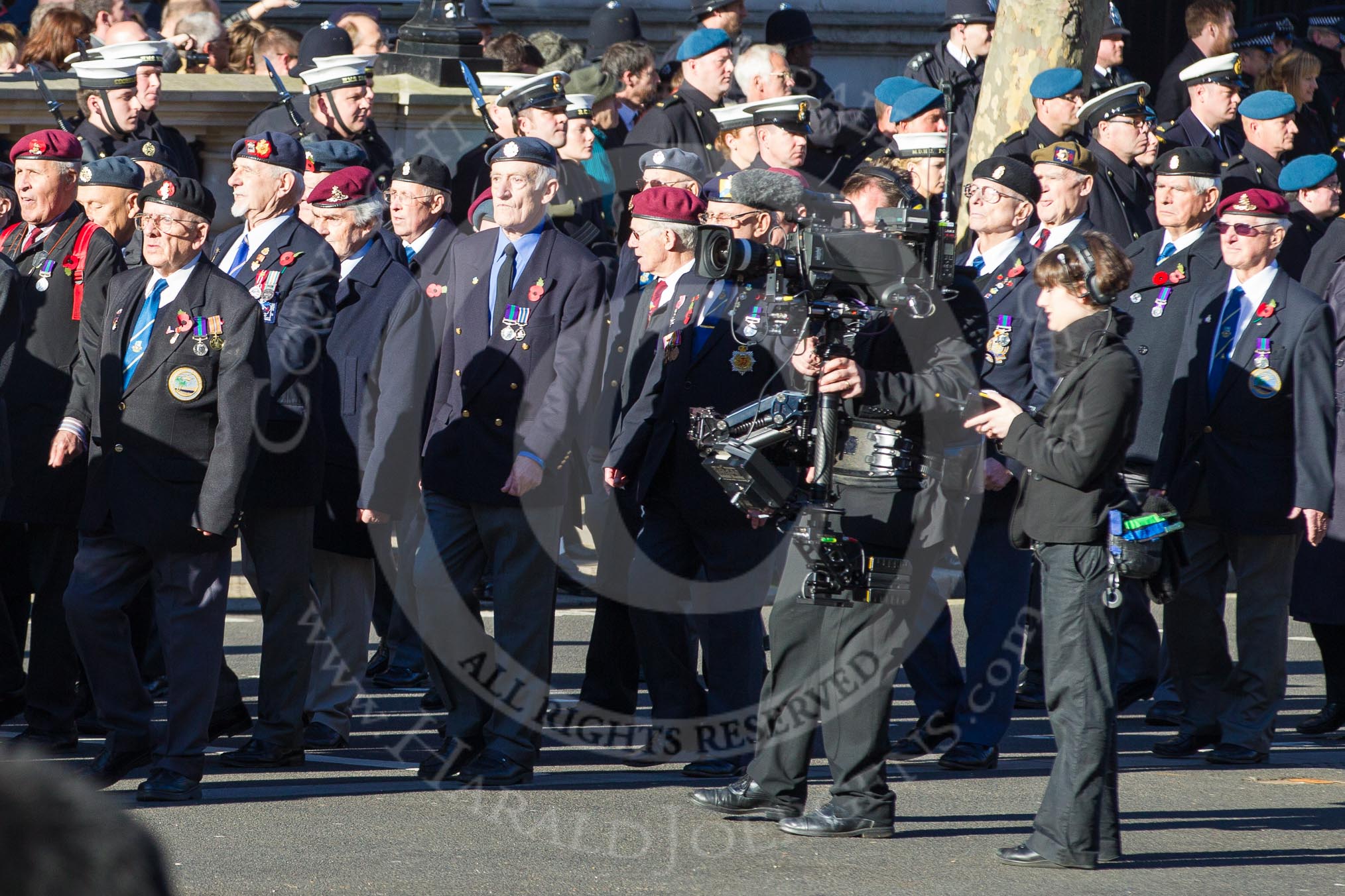 Remembrance Sunday 2012 Cenotaph March Past: Group F1 - Suez Veterans Association..
Whitehall, Cenotaph,
London SW1,

United Kingdom,
on 11 November 2012 at 11:44, image #379