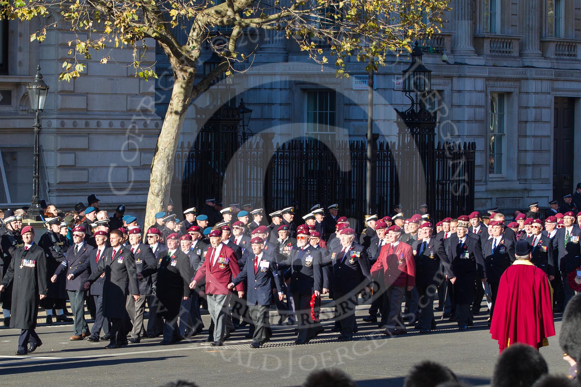 Remembrance Sunday 2012 Cenotaph March Past: Group A20 - Parachute Regimental Association..
Whitehall, Cenotaph,
London SW1,

United Kingdom,
on 11 November 2012 at 11:50, image #674