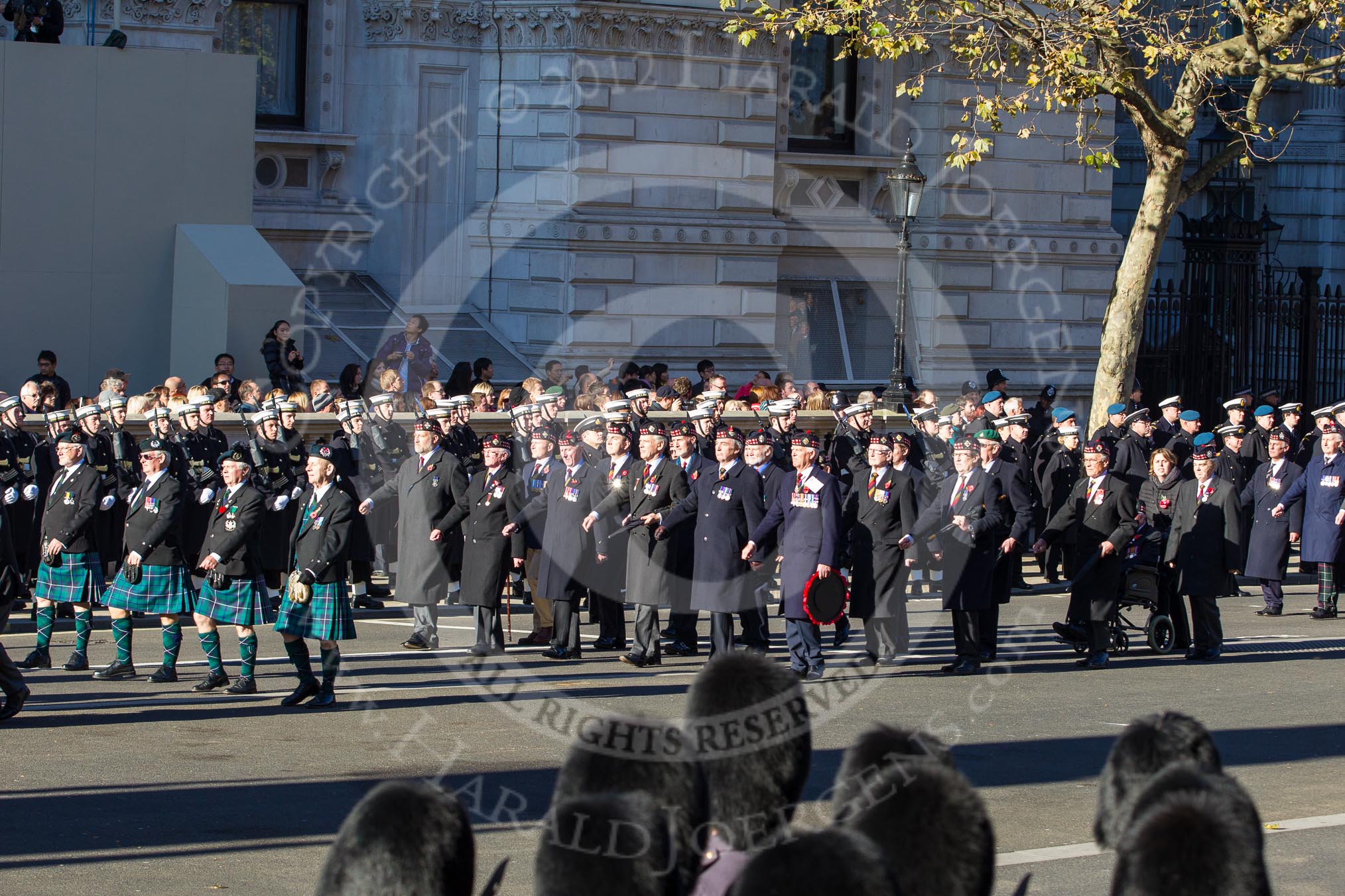 Remembrance Sunday 2012 Cenotaph March Past: Group A21 - Royal Scots Regimental Association..
Whitehall, Cenotaph,
London SW1,

United Kingdom,
on 11 November 2012 at 11:51, image #704