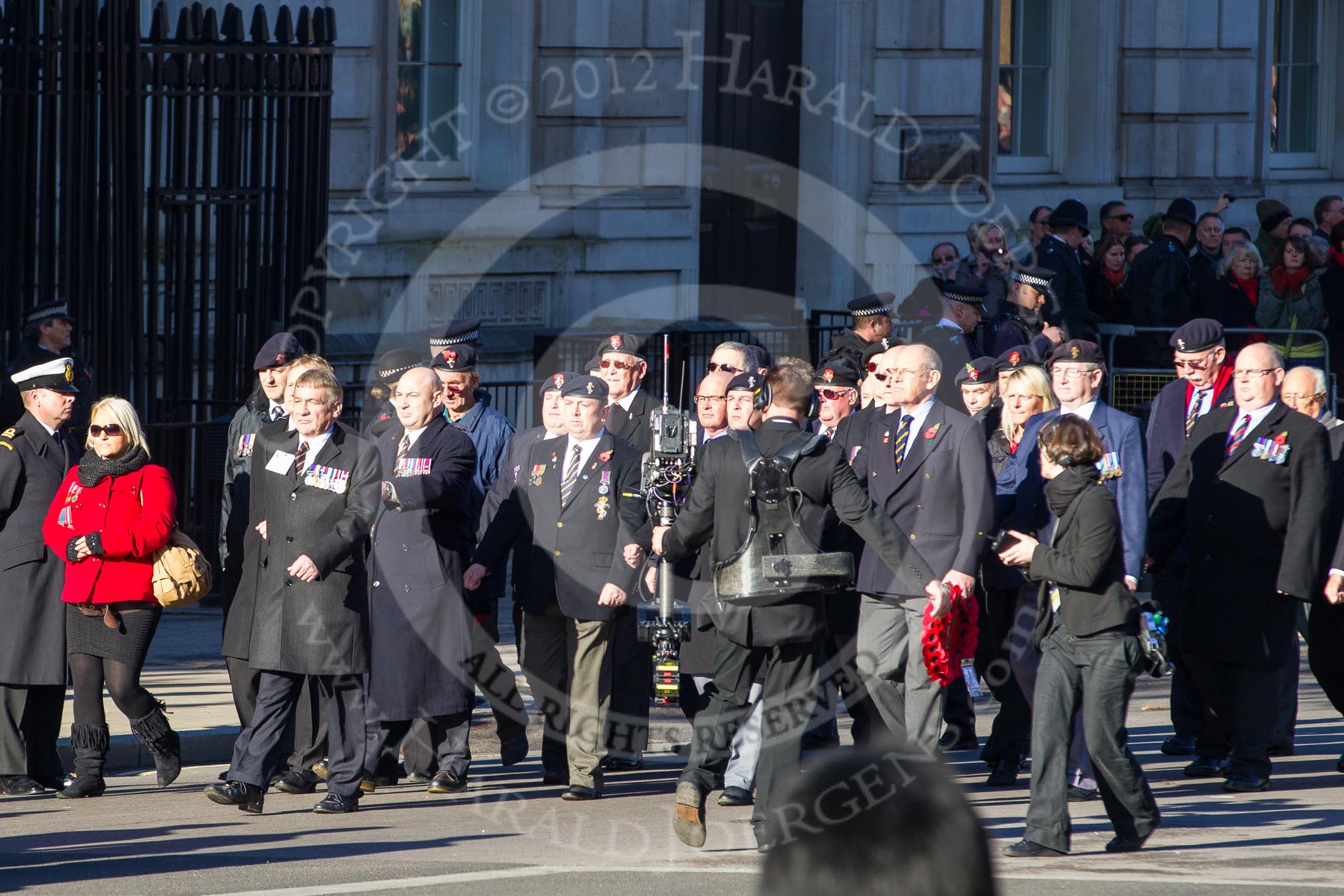 Remembrance Sunday 2012 Cenotaph March Past: Group B2, Royal Electrical & Mechanical Engineers Association..
Whitehall, Cenotaph,
London SW1,

United Kingdom,
on 11 November 2012 at 11:54, image #807