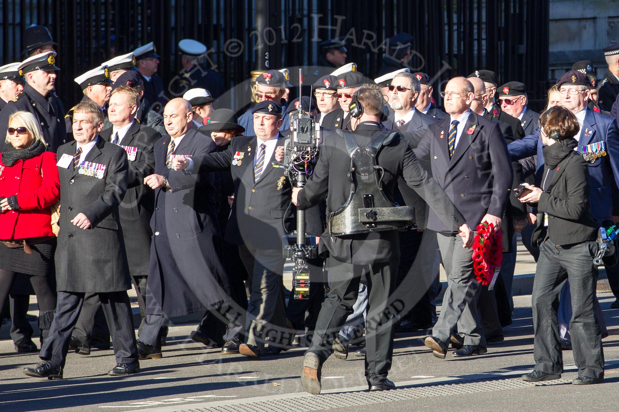 Remembrance Sunday 2012 Cenotaph March Past: Group B2, Royal Electrical & Mechanical Engineers Association..
Whitehall, Cenotaph,
London SW1,

United Kingdom,
on 11 November 2012 at 11:54, image #809