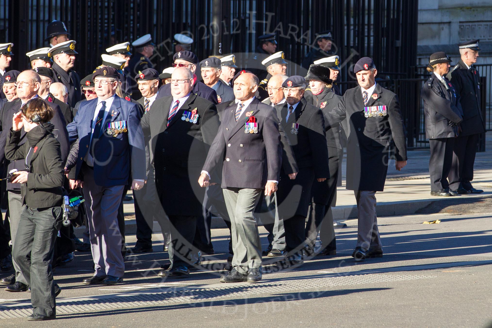 Remembrance Sunday 2012 Cenotaph March Past: Group B2, Royal Electrical & Mechanical Engineers Association..
Whitehall, Cenotaph,
London SW1,

United Kingdom,
on 11 November 2012 at 11:54, image #812