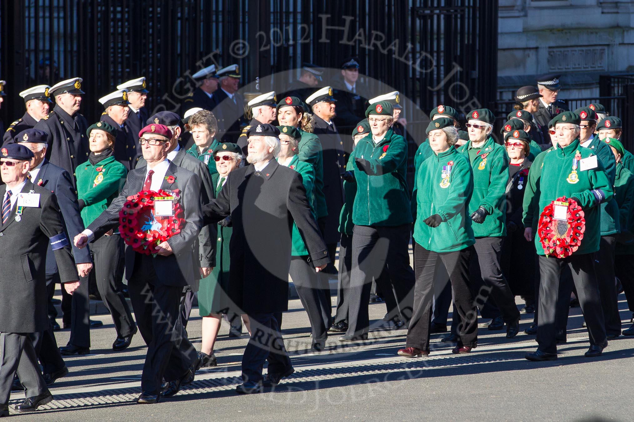 Remembrance Sunday 2012 Cenotaph March Past: Group B21 - Women's Royal Army Corps Association..
Whitehall, Cenotaph,
London SW1,

United Kingdom,
on 11 November 2012 at 11:57, image #939