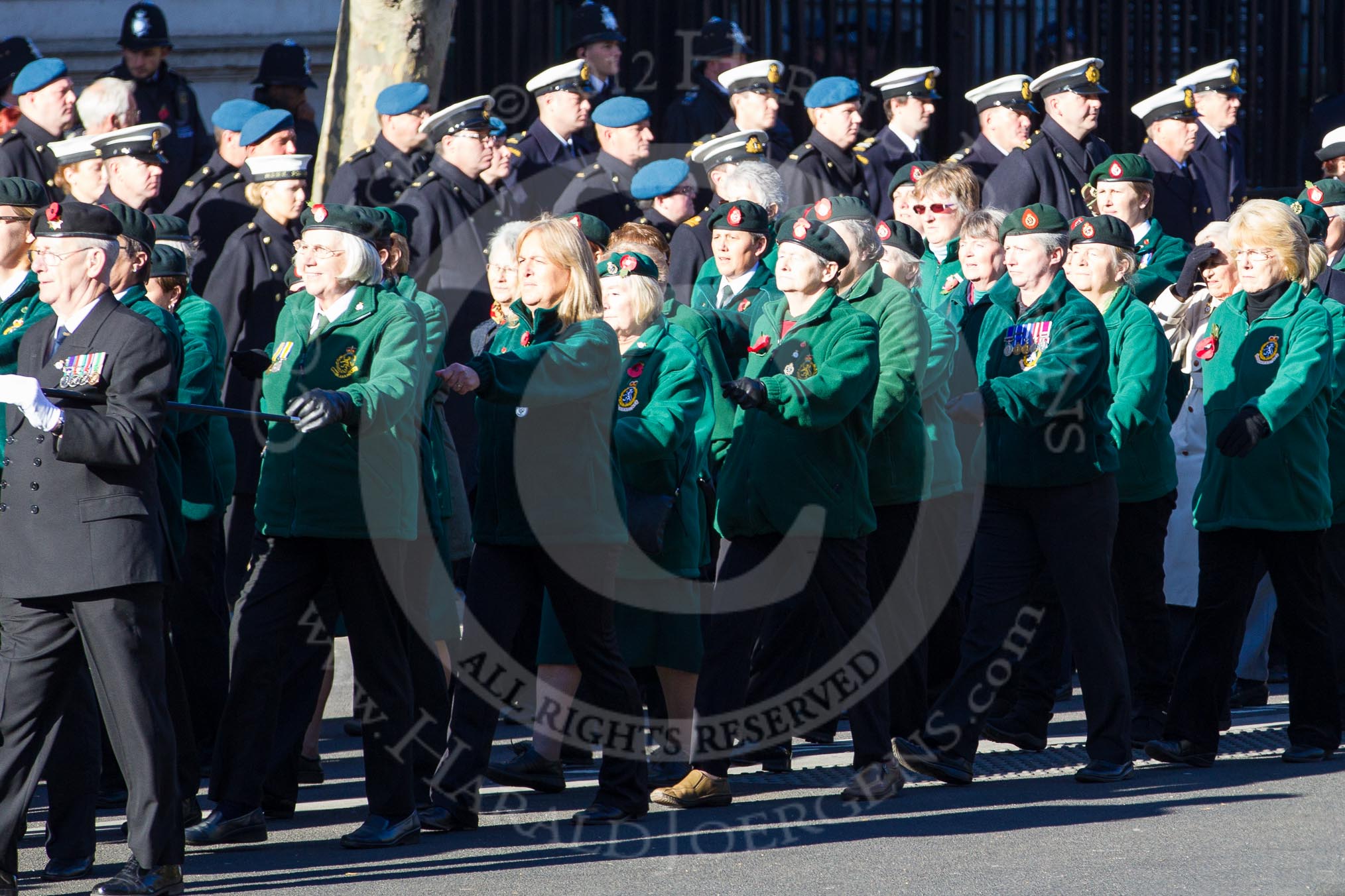 Remembrance Sunday 2012 Cenotaph March Past: Group B21 - Women's Royal Army Corps Association..
Whitehall, Cenotaph,
London SW1,

United Kingdom,
on 11 November 2012 at 11:57, image #949