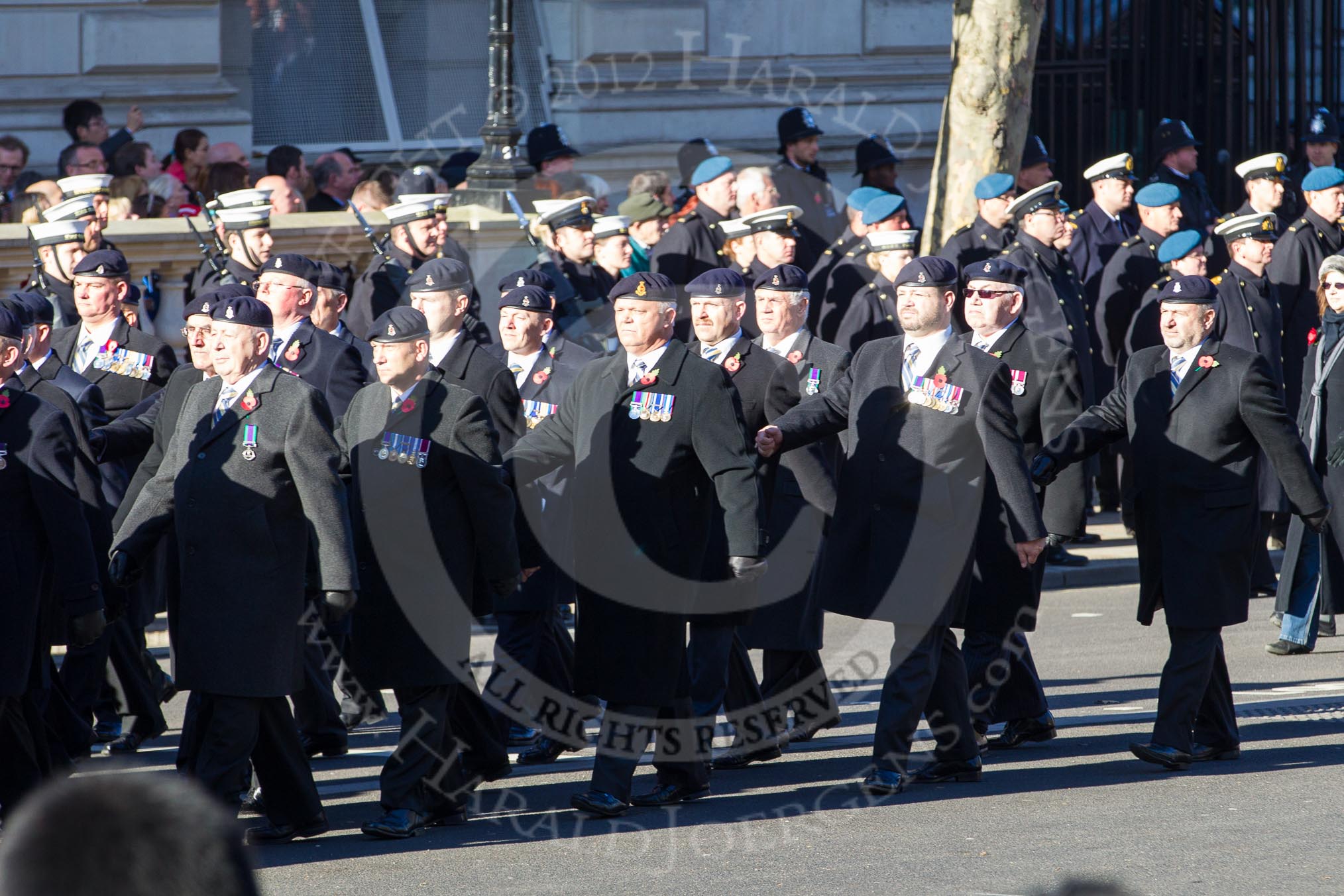 Remembrance Sunday 2012 Cenotaph March Past: Group B24 - 3rd Regiment Royal Horse Artillery Association..
Whitehall, Cenotaph,
London SW1,

United Kingdom,
on 11 November 2012 at 11:58, image #968