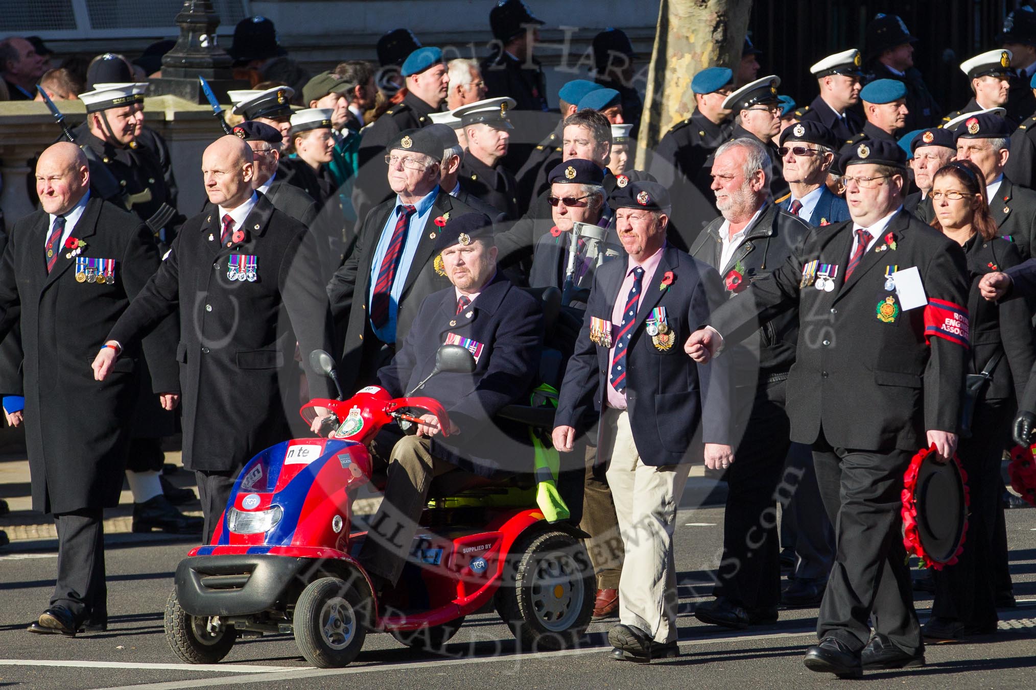 Remembrance Sunday 2012 Cenotaph March Past: Group B26 - Royal Engineers Association..
Whitehall, Cenotaph,
London SW1,

United Kingdom,
on 11 November 2012 at 11:58, image #975