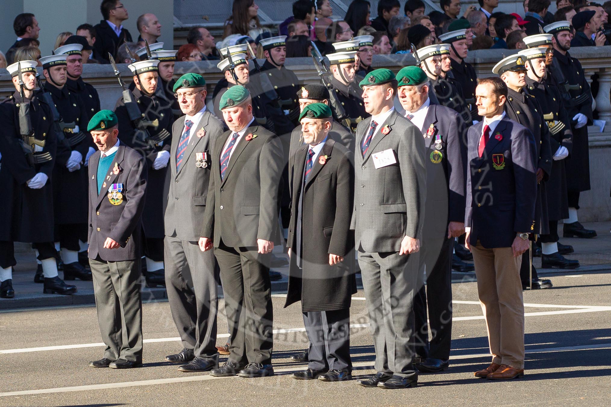 Remembrance Sunday 2012 Cenotaph March Past: Group D25 - Commando Veterans Association..
Whitehall, Cenotaph,
London SW1,

United Kingdom,
on 11 November 2012 at 12:08, image #1409