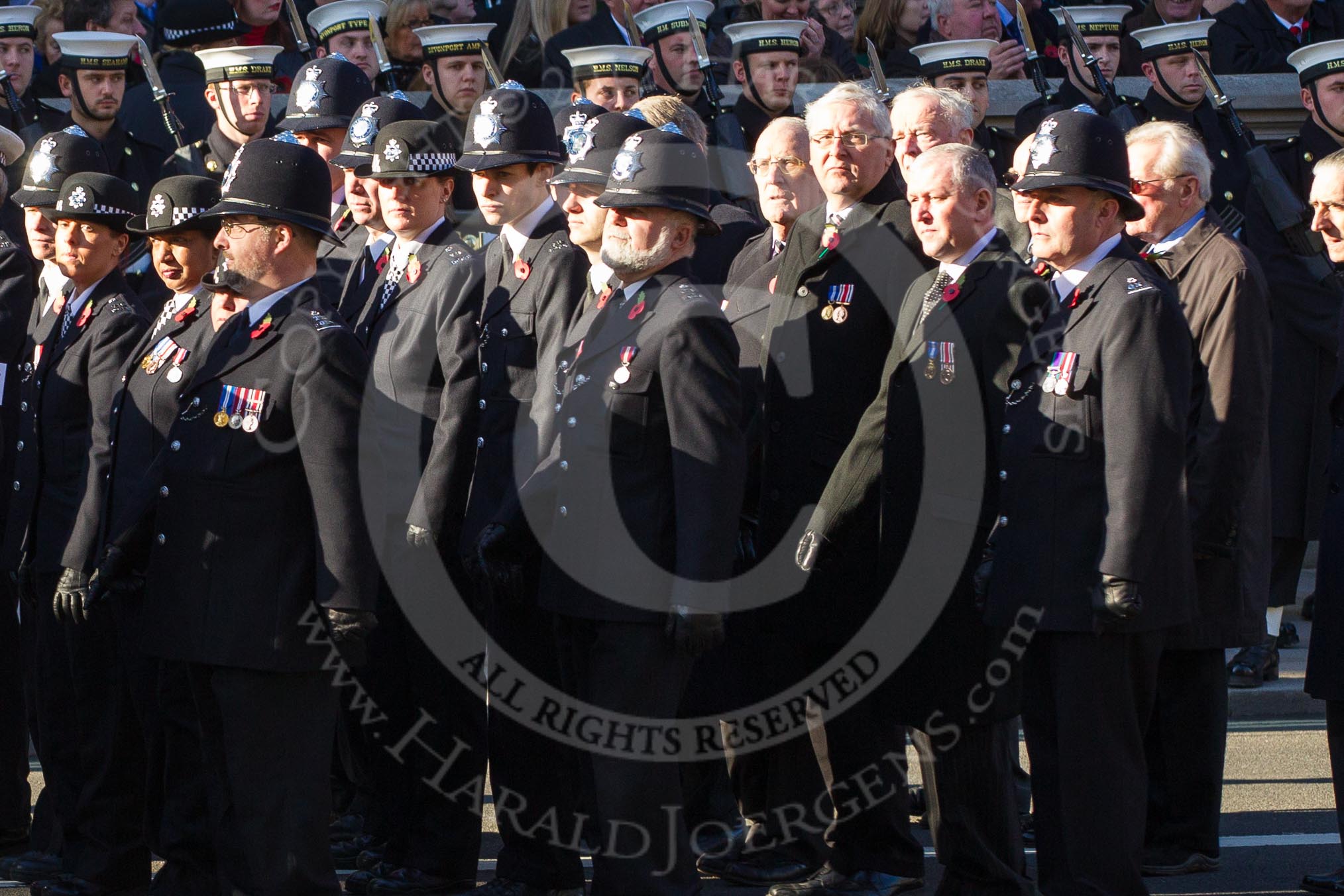 Remembrance Sunday 2012 Cenotaph March Past: Group M13 - Metropolitan Special Constabulary..
Whitehall, Cenotaph,
London SW1,

United Kingdom,
on 11 November 2012 at 12:11, image #1517