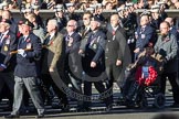 Remembrance Sunday 2012 Cenotaph March Past: Group E21 - HMS Ganges Association..
Whitehall, Cenotaph,
London SW1,

United Kingdom,
on 11 November 2012 at 11:40, image #149