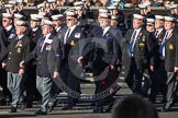 Remembrance Sunday 2012 Cenotaph March Past: Group E23 - HMS St Vincent Association..
Whitehall, Cenotaph,
London SW1,

United Kingdom,
on 11 November 2012 at 11:40, image #165